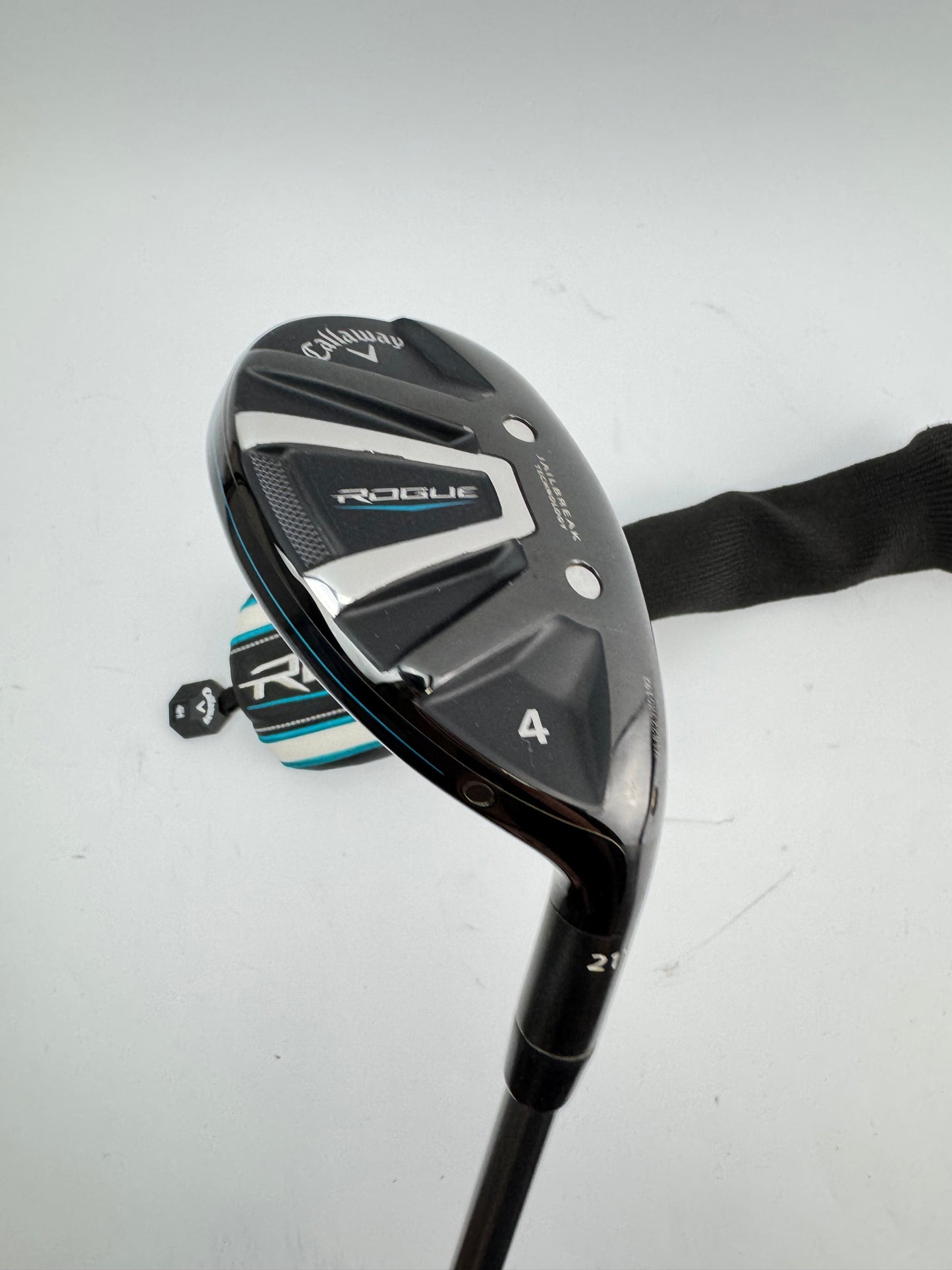 Callaway Rogue 4 Hybrid 21* Aldila Regular Graphite /Right /Headcover /24431