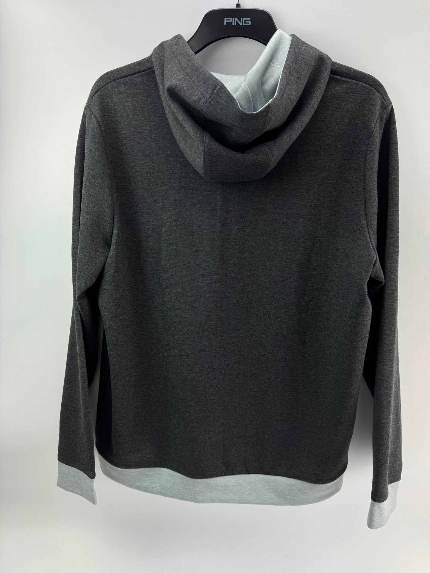 Original Penguin Golf Colour Block Hoodie UK Large /Grey /New /24156