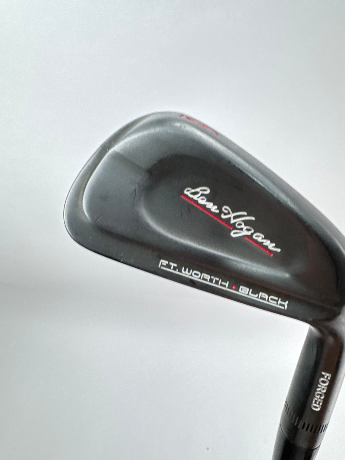 Ben Hogan FT Worth Black 6 Iron Forged KBS Tour-V 120 X Flex Steel/Right/25272
