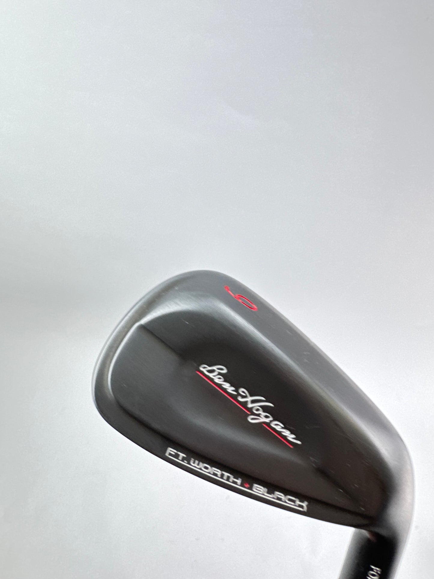 Ben Hogan FT Worth Black 9 Iron Forged Recoil ES 780 F4 Stiff Graphite /23427