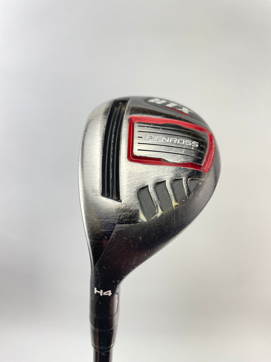 Benross Golf 4 Hybrid Left Handed HTX Kuro Kage Regular Graphite /New Grip/24381