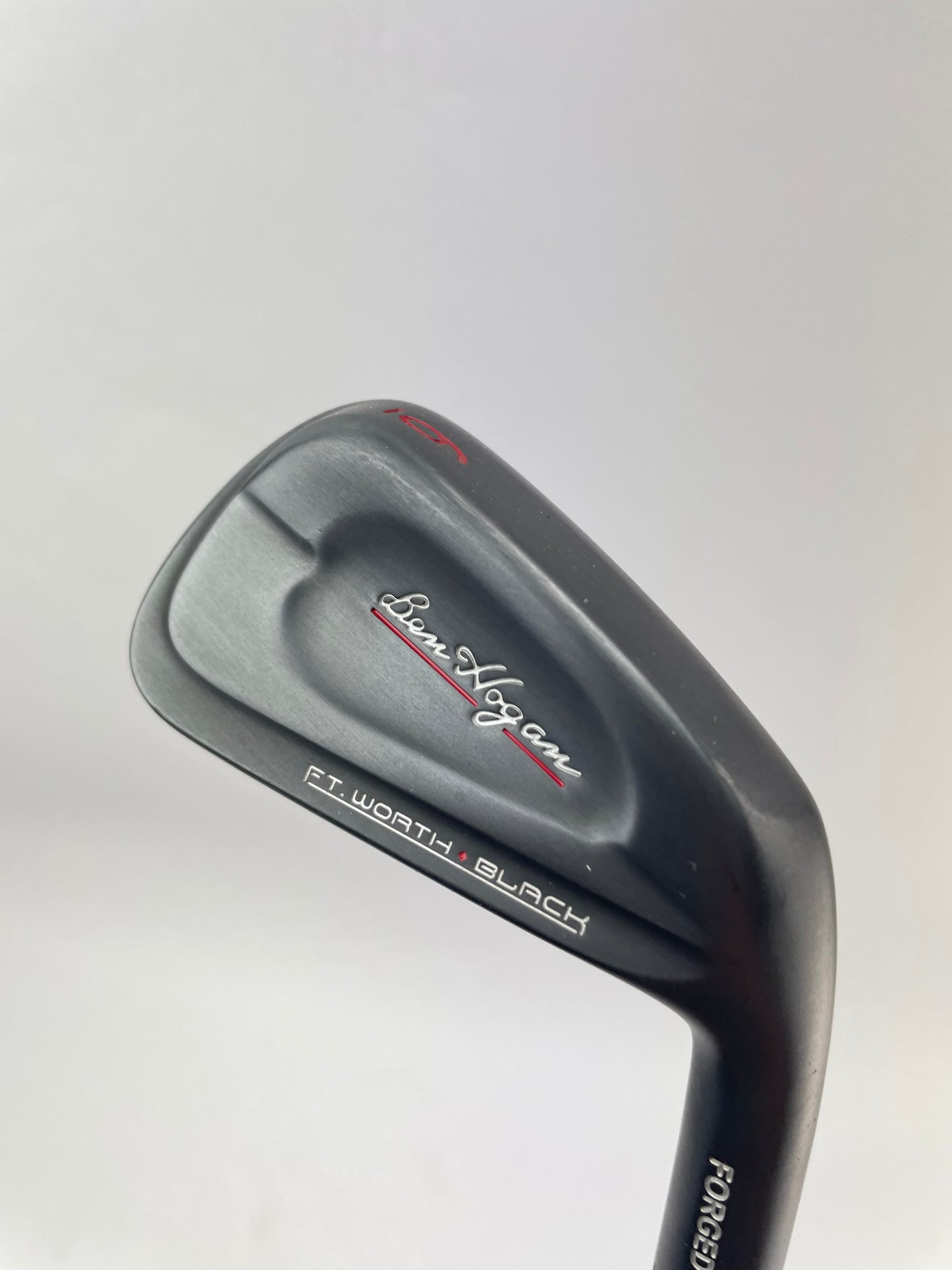 Ben Hogan FT Worth Black 6 Iron Forged Dynamic Gold S300 Stiff Steel/Right/24694