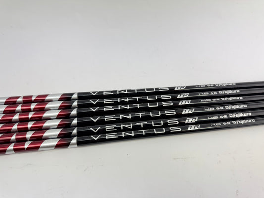 Fujikura Ventus Red HB Iron Shaft Set (6) 6R Regular Graphite 41.5” /0.370 /New