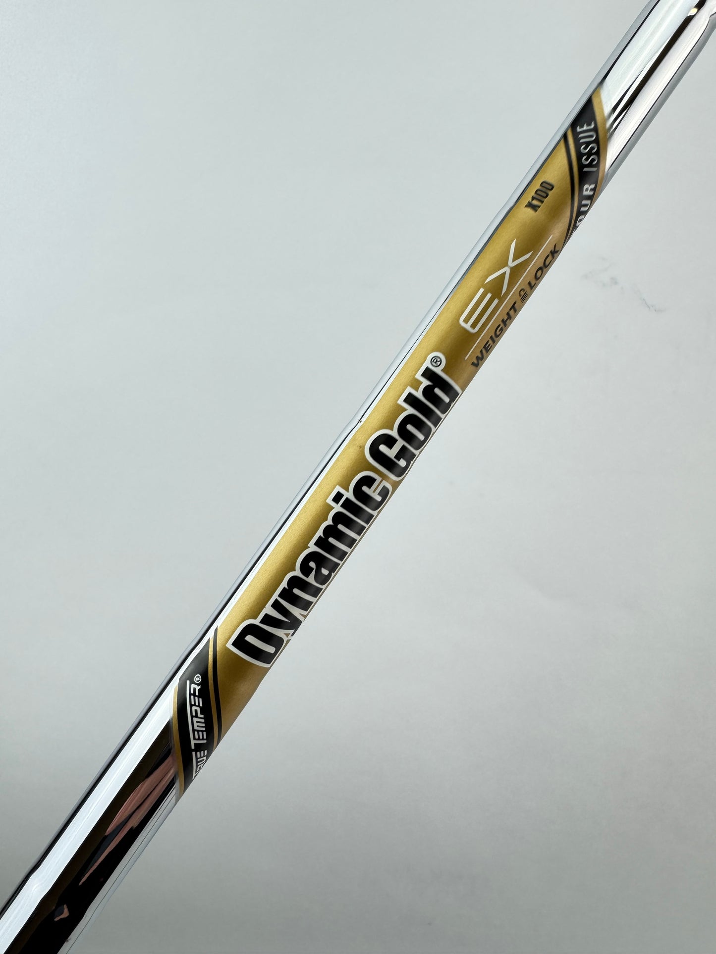 Dynamic Gold EX Iron Shaft X100 X Flex Steel 36.25” /0.355 Tapered /23387