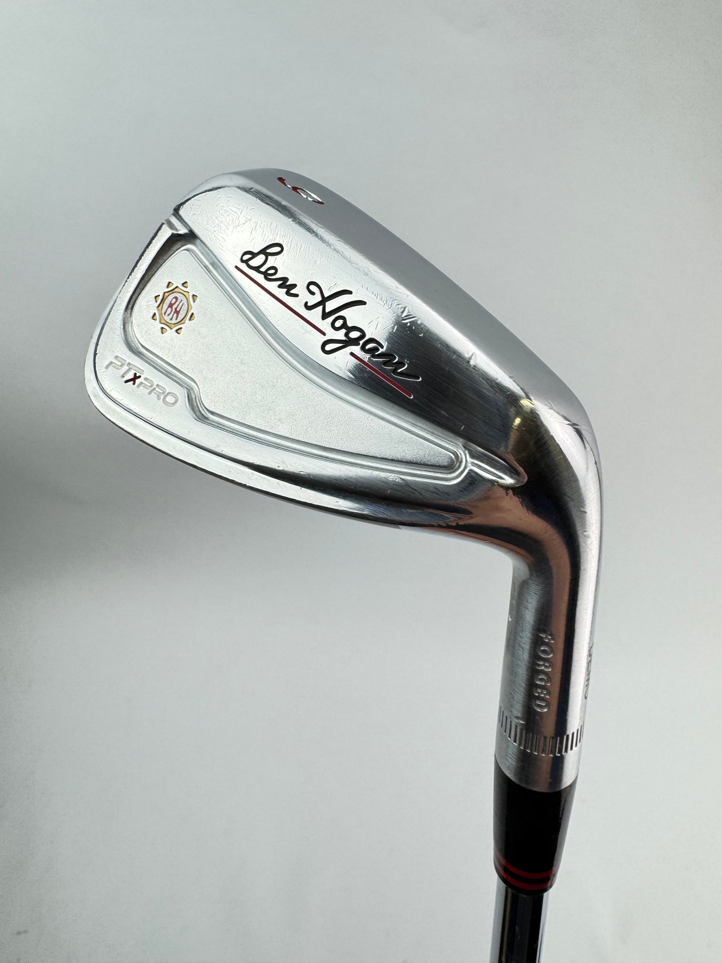 Ben Hogan PTx Pro 9 Iron Forged KBS Tour-V 110 Stiff Flex Steel /Right /23218