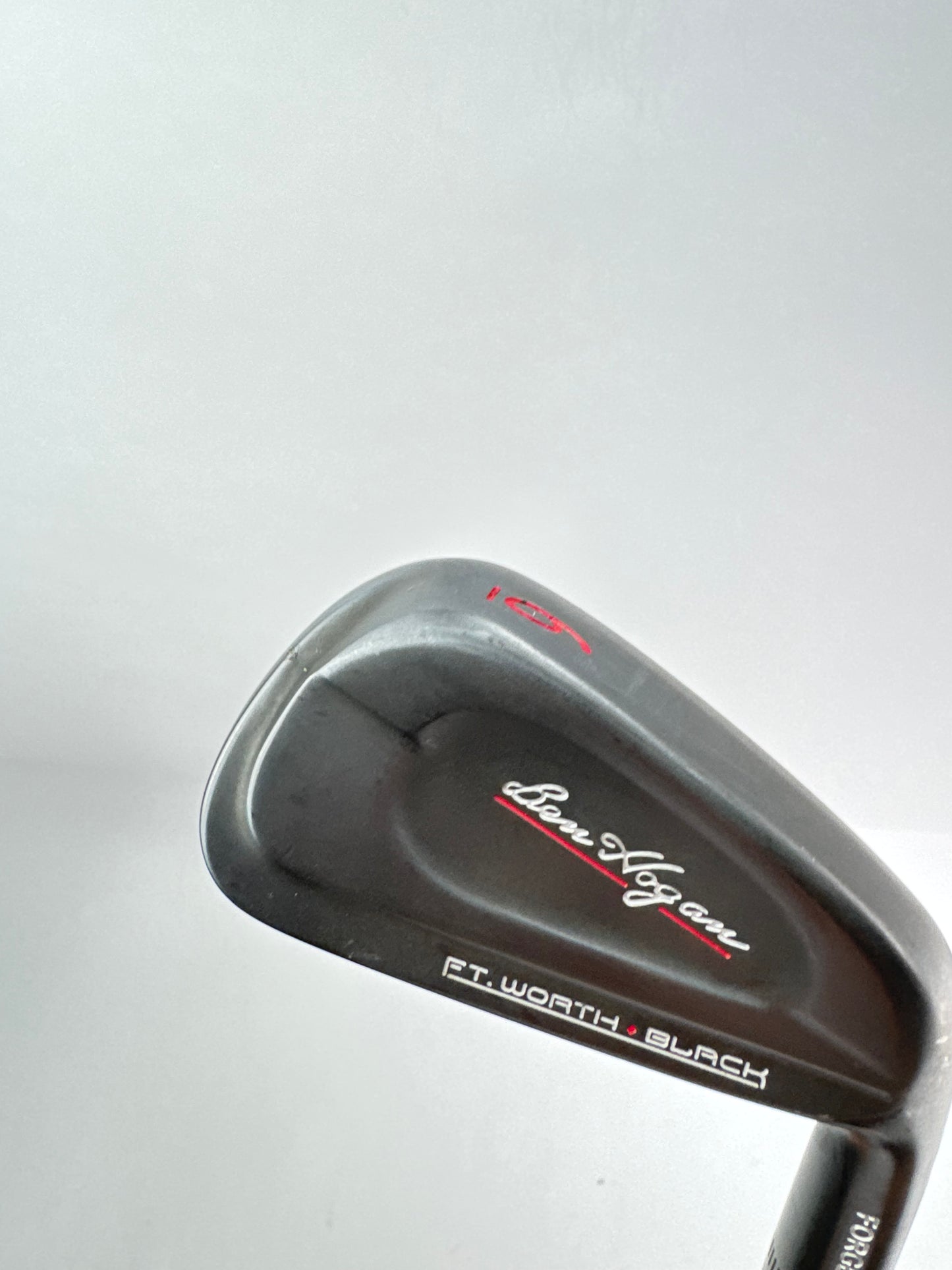 Ben Hogan FT Worth Black 6 Iron Forged KBS Tour-V 120 X Flex Steel/Right/25272