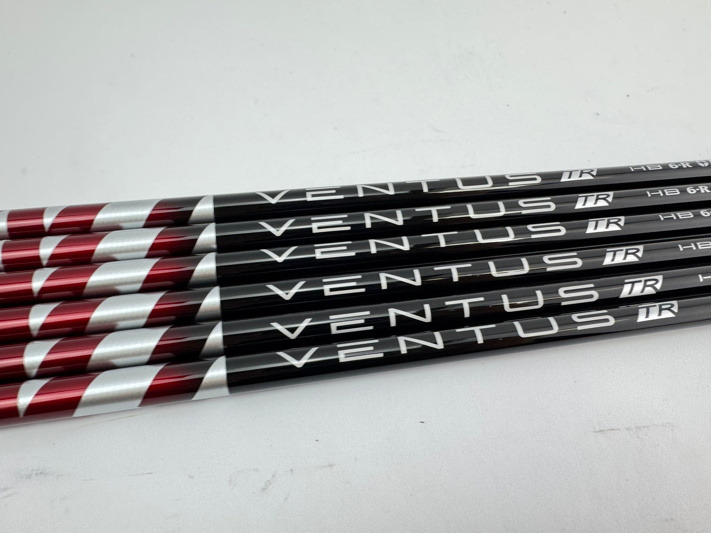 Fujikura Ventus Red HB Iron Shaft Set (6) 6R Regular Graphite 41.5” /0.370 /New