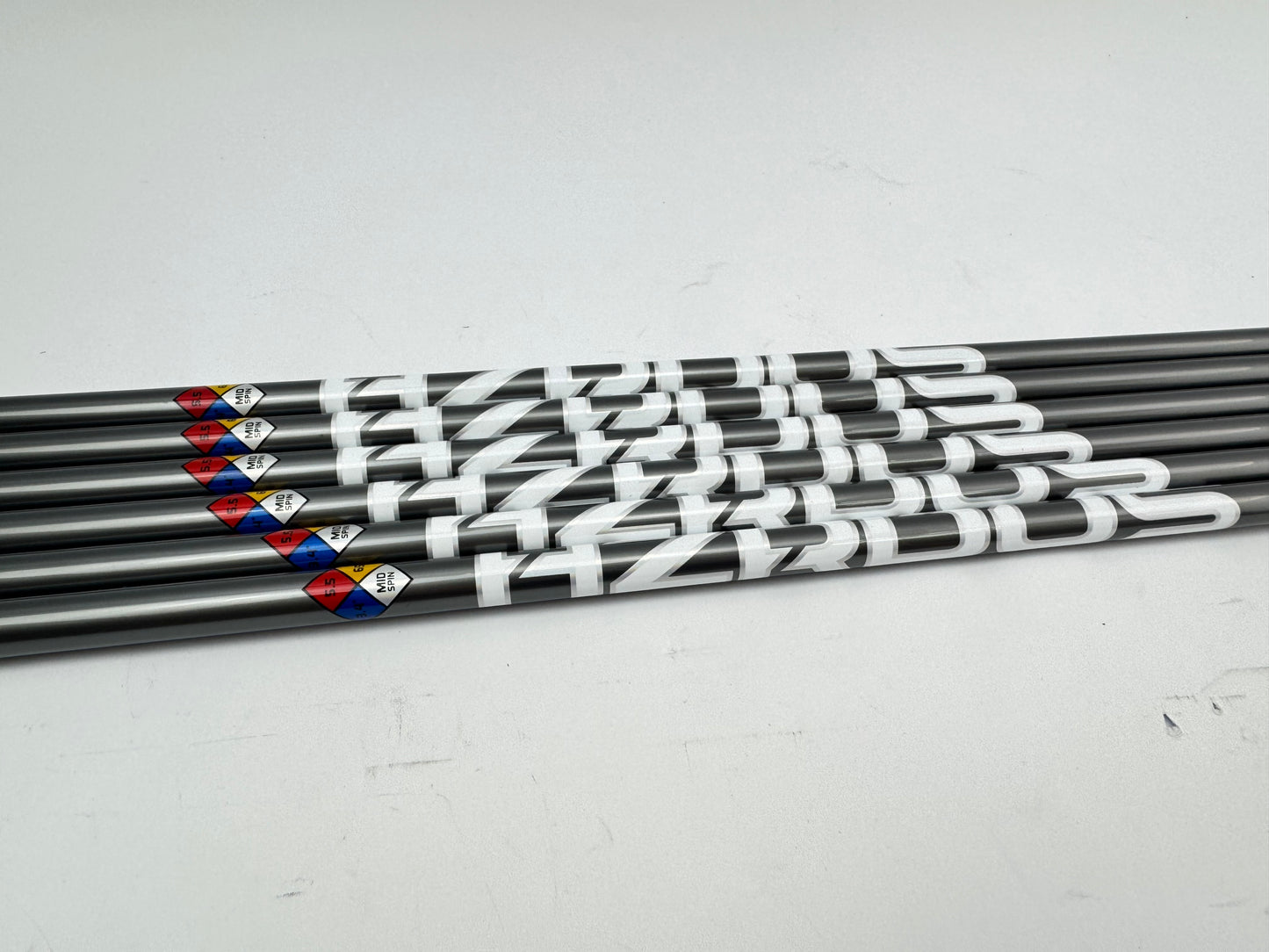 Project X Hzrdus Iron Shaft Set (6) 5.5 Regular Graphite 0.355 Tapered /24585