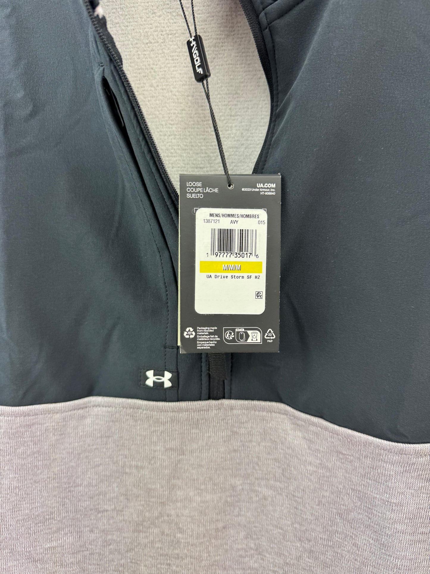 Under Armour Storm Pullover Drive Sweater Fleece 1/2 Zip UK Medium /New /24235