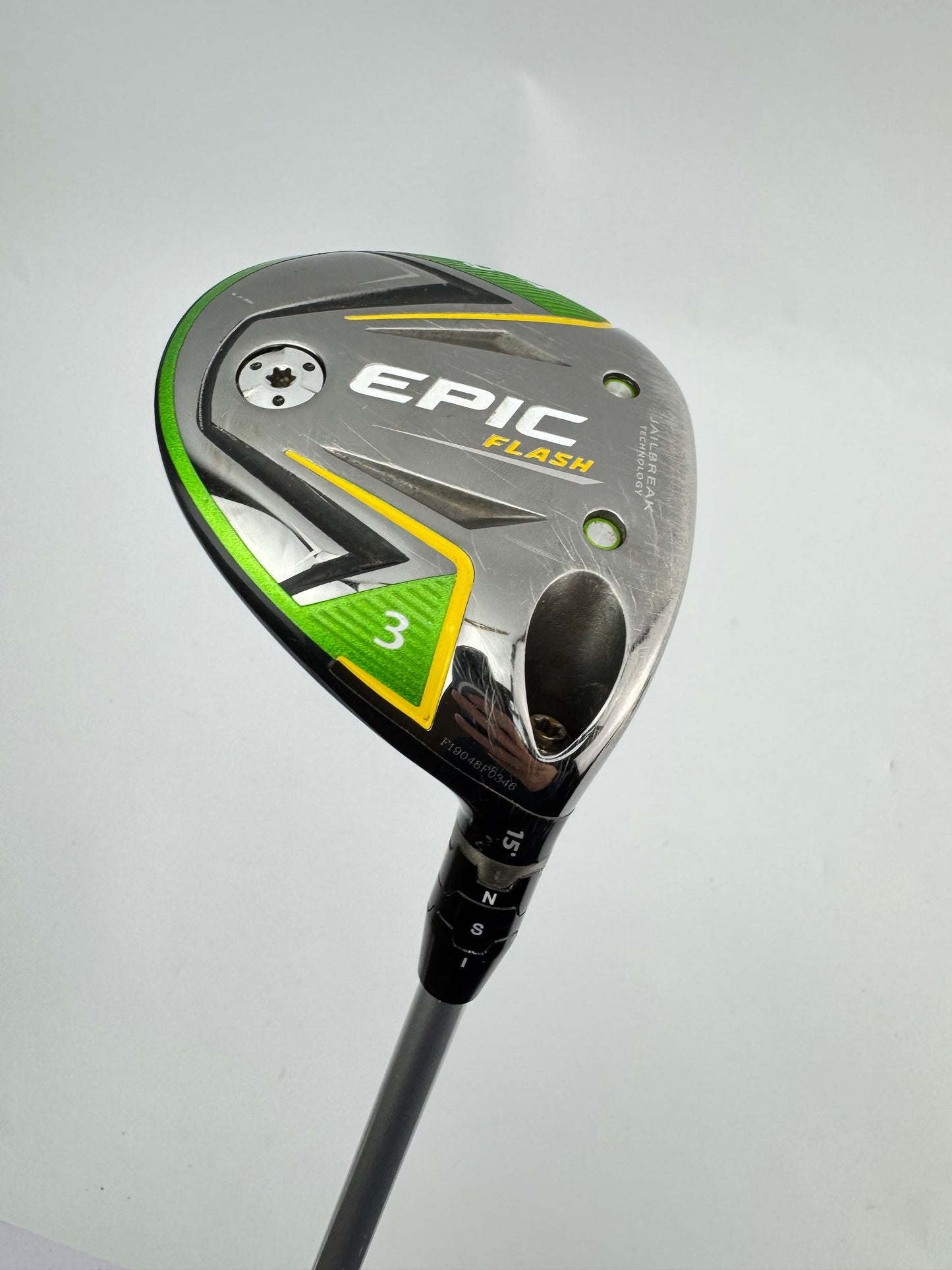 Callaway Epic Flash 3 Wood 15* Aldila Ascent 50 Senior Graphite /Right /27814