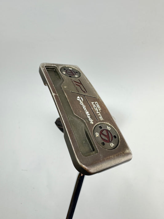Taylormade TP Patina Del Monte Putter 33.5” Steel /Right Handed /Headcover/27443