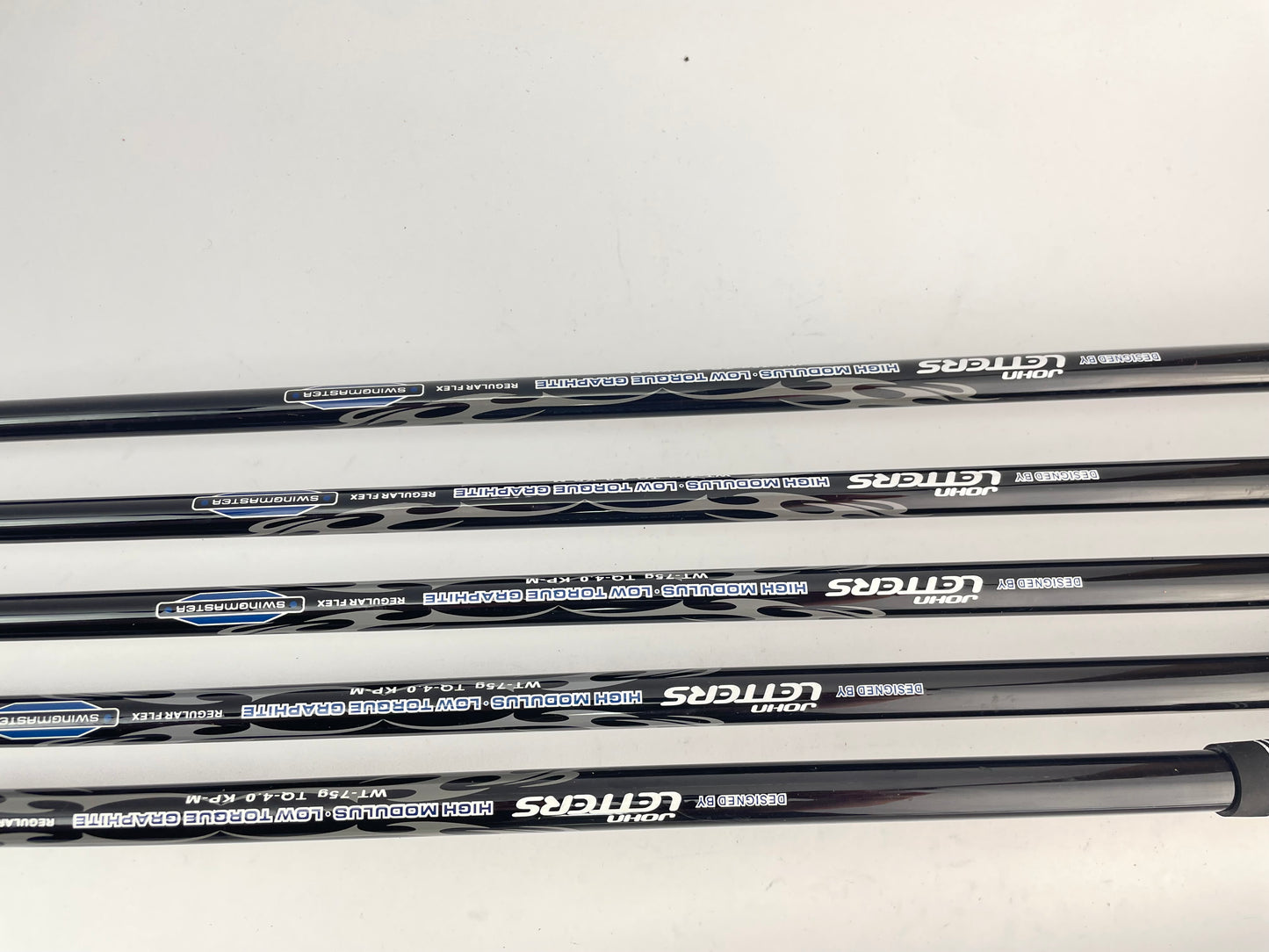 John Letters Package Set 13 Clubs Regular Flex /Right /New Grips /Stand Bag