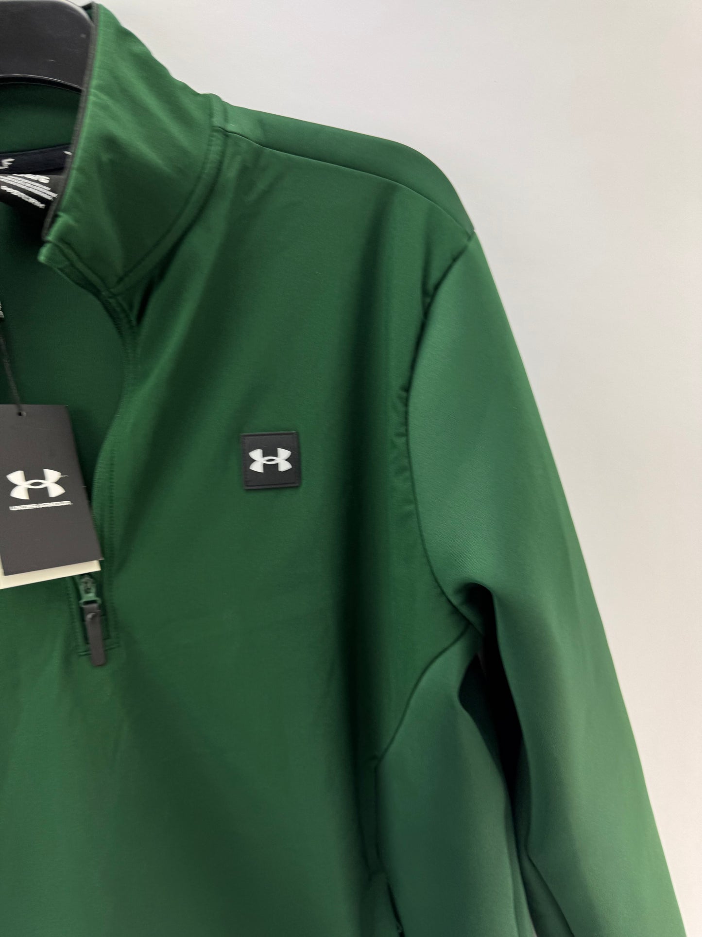 Under Armour Drive Pro Pullover Storm Hybrid 1/2 Zip UK Large /Green /New /24973