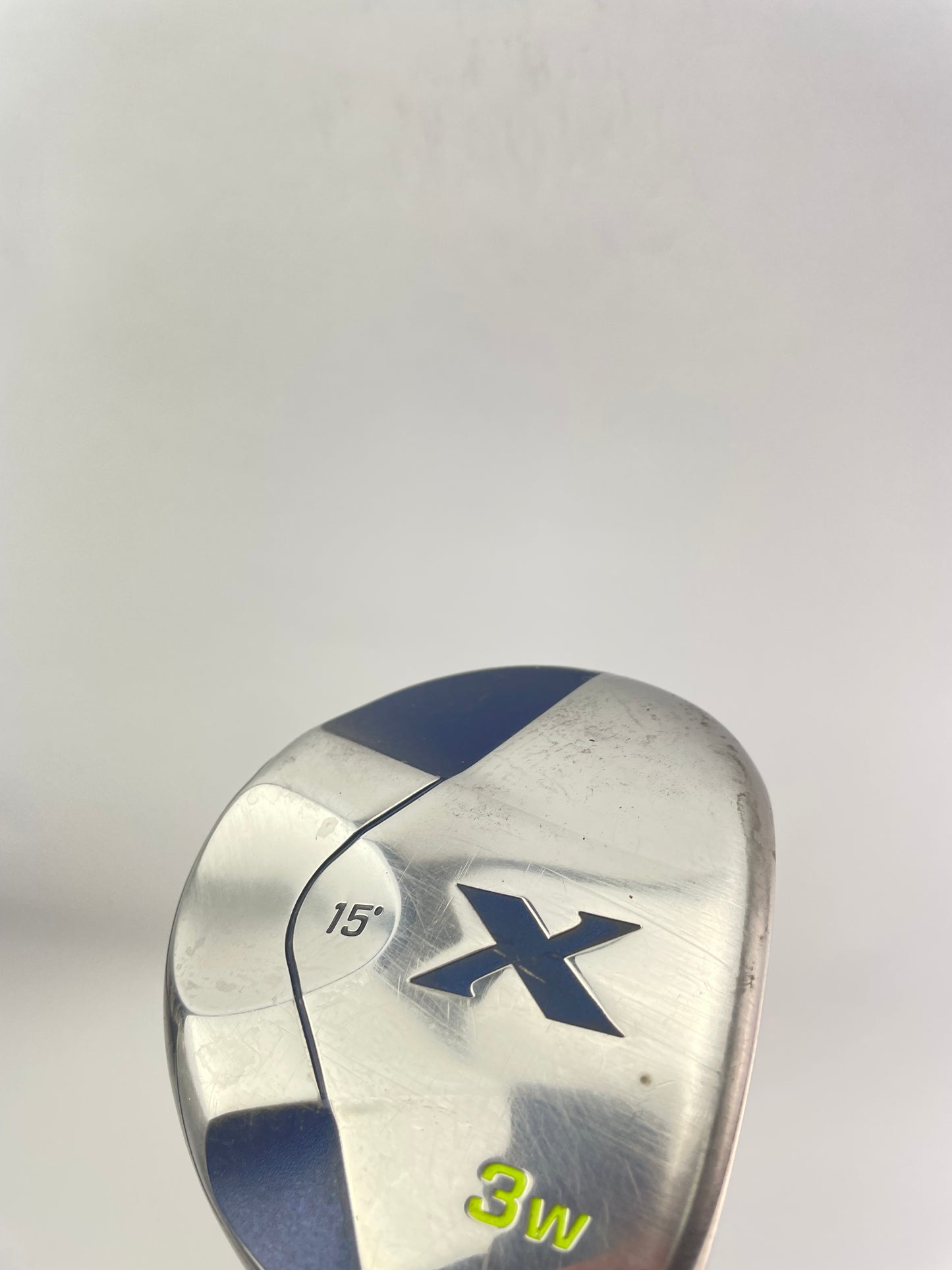 Callaway X 3 Wood 15* Stiff Flex Graphite /Right /New Grip /Headcover /24645