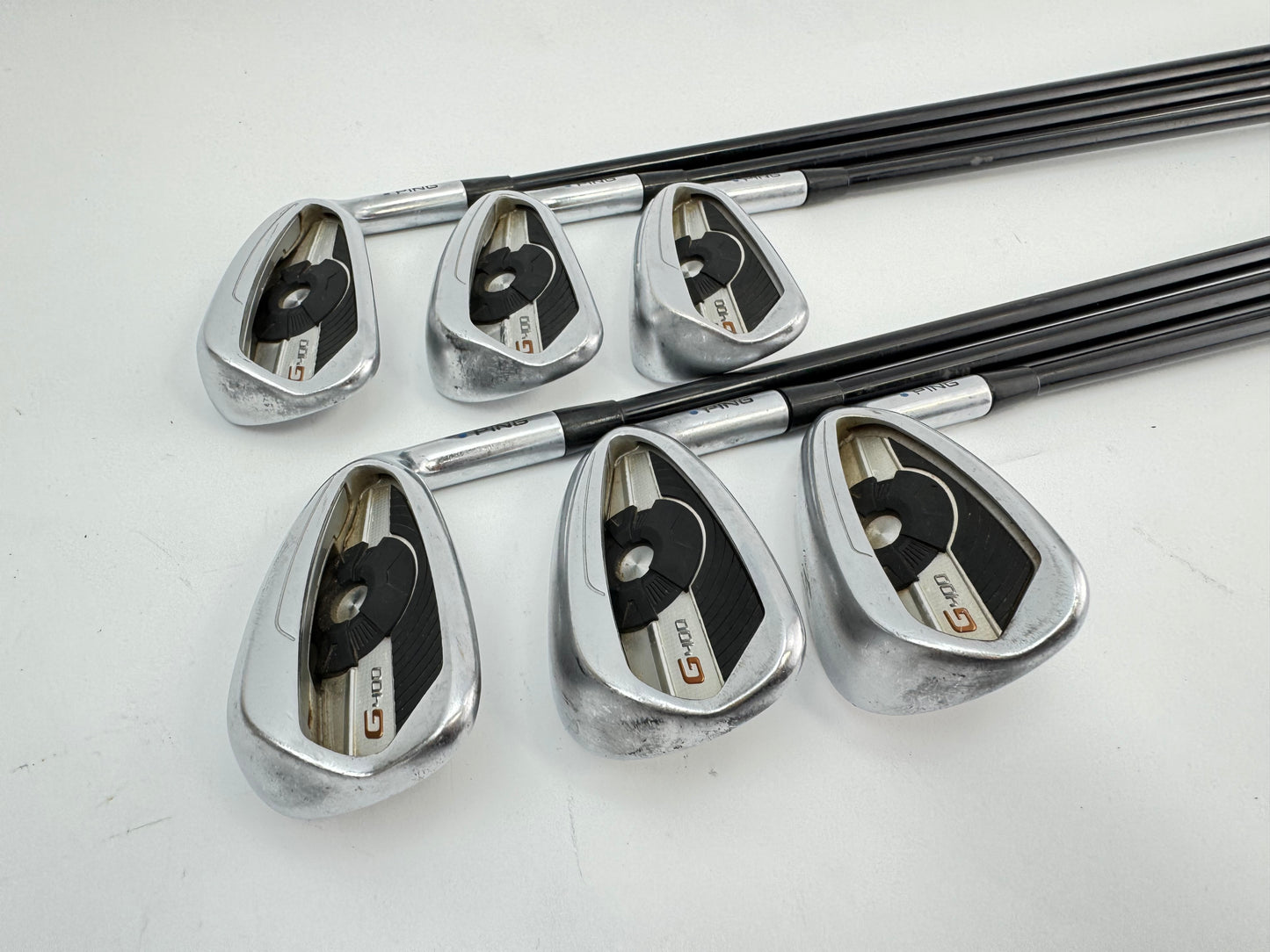 Ping G400 Irons 5-PW Blue Dot Alta CB Regular Graphite +1/2” /New Grips /26909