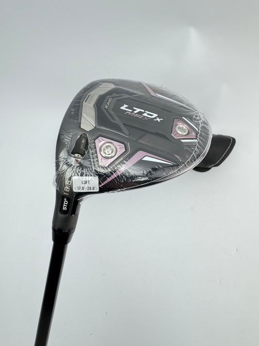 Cobra LTDx Max Ladies 3 Wood 18.5 Left Handed Helium 4F1 Graphite /New /27807