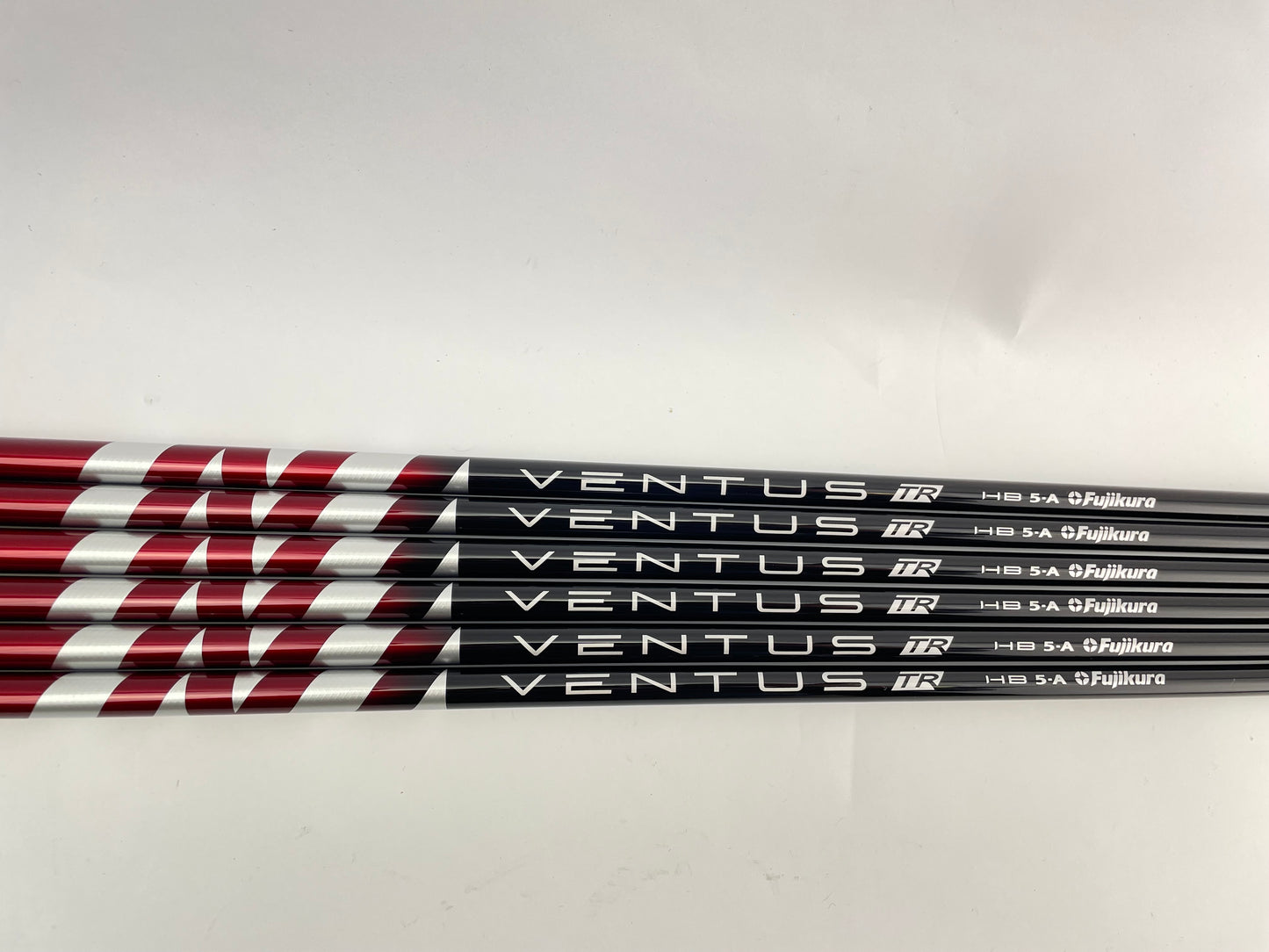 Fujikura Ventus Red HB Iron Shaft Set (6) 5A Senior Graphite /41.5 /0.370 /New