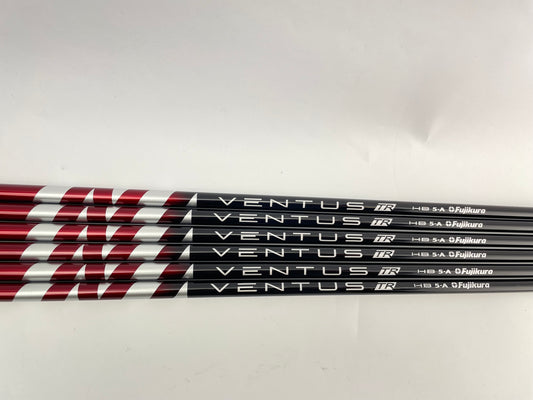 Fujikura Ventus Red HB Iron Shaft Set (6) 5A Senior Graphite /41.5 /0.370 /New