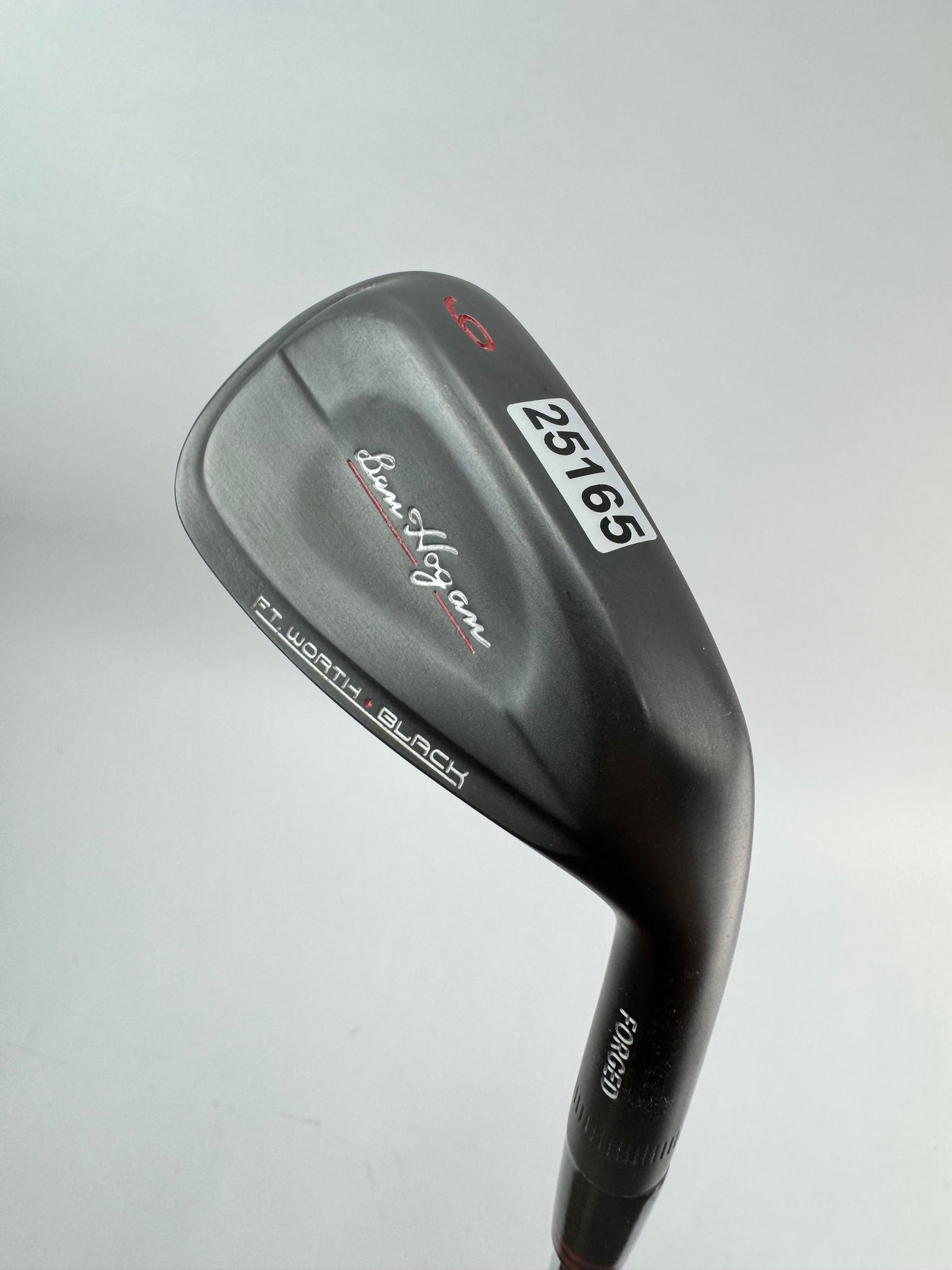 Ben Hogan FT Worth Black 9 Iron Forged KBS Tour 90 Stiff Steel /Right /25165