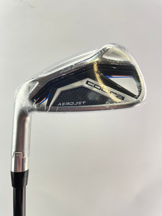 Cobra Aerojet 7 Iron Atmos Regular Graphite /Left Handed /Demo /New /23151