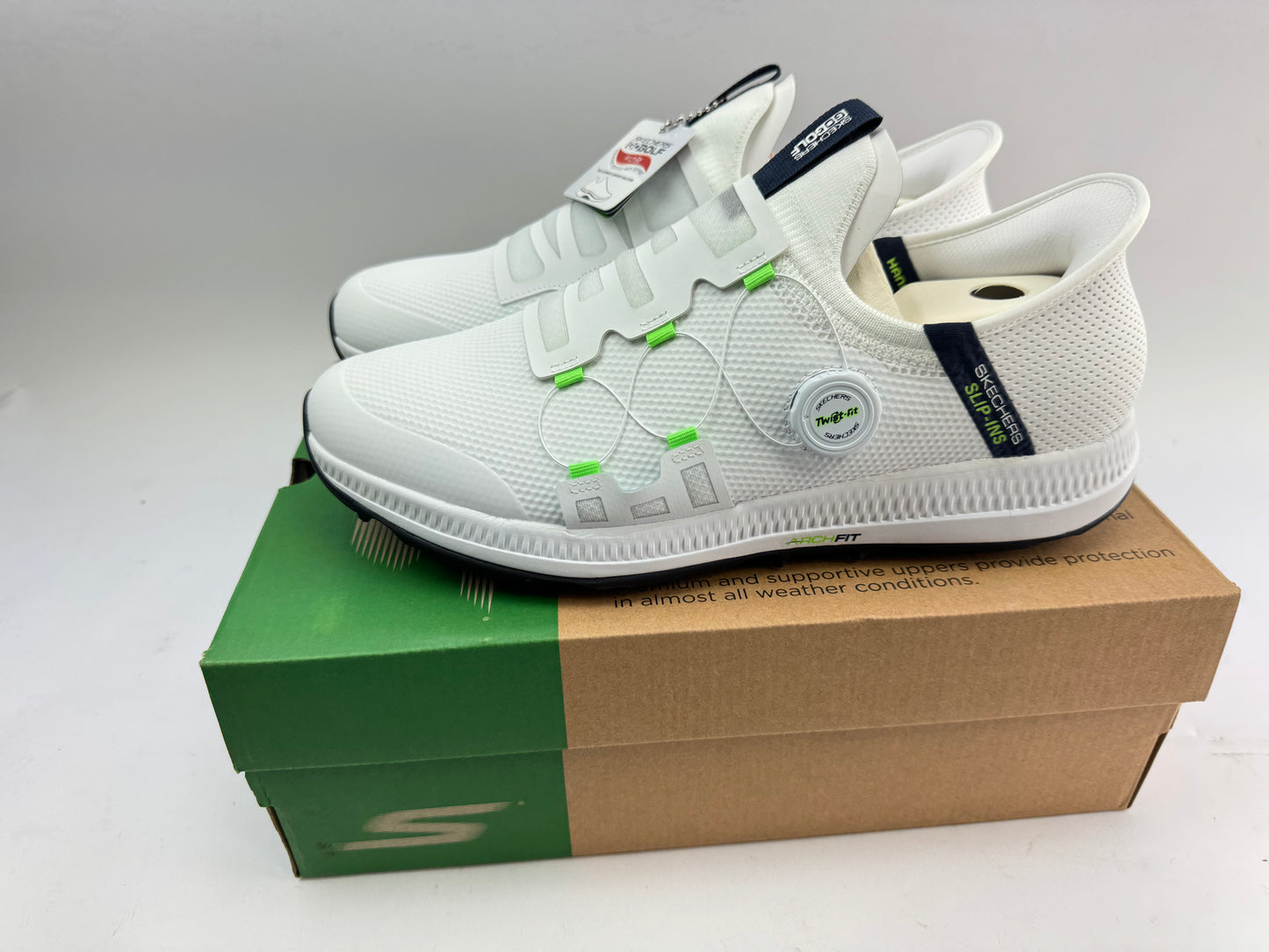 Skechers Go Golf Elite 5 Slip In Golf Shoes Waterproof Twist Fit /UK 11 /24144