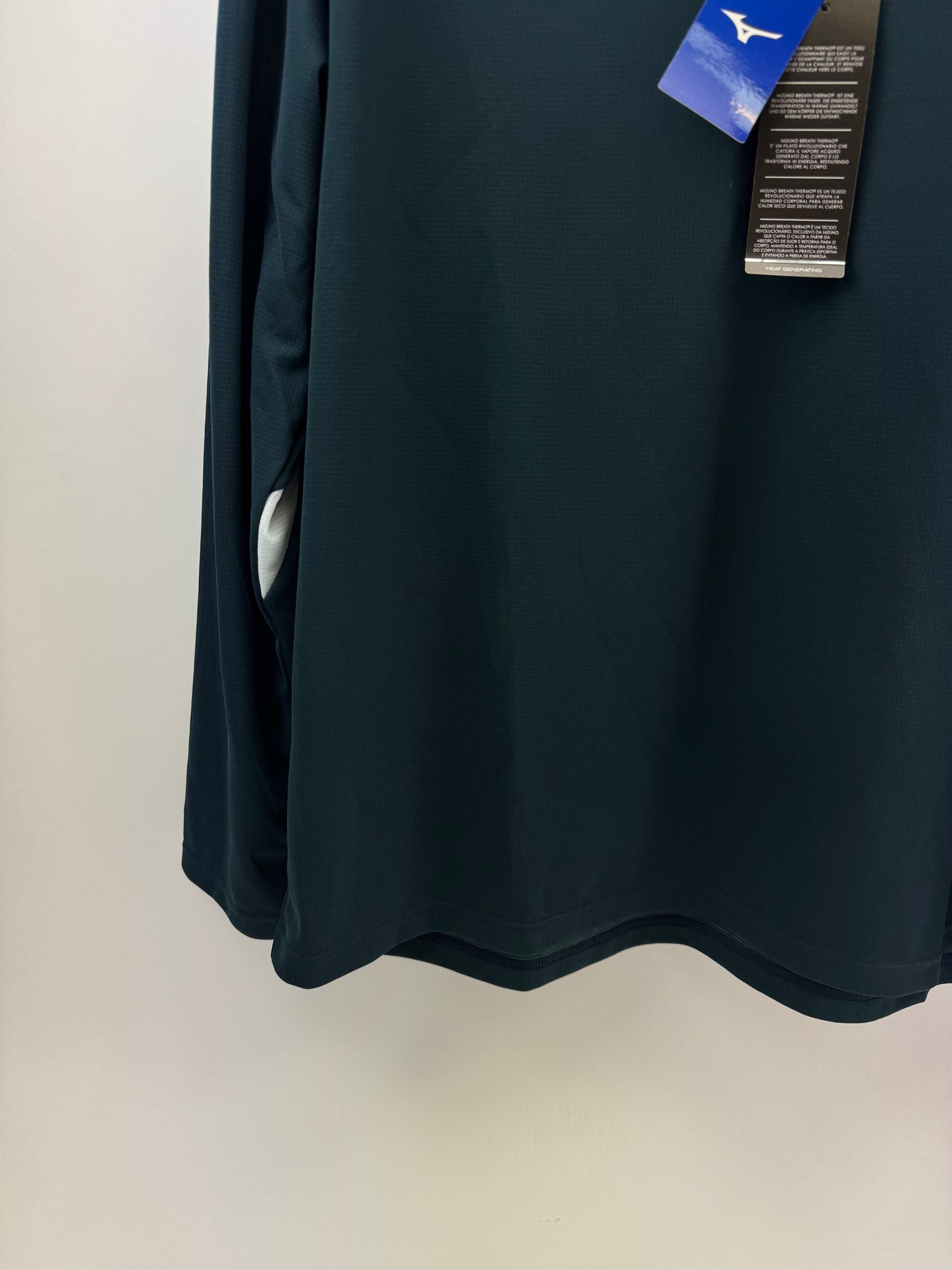 Mizuno Golf 1/4 Zip Pullover Drop Thermal /Navy /UK XXL /New /23710