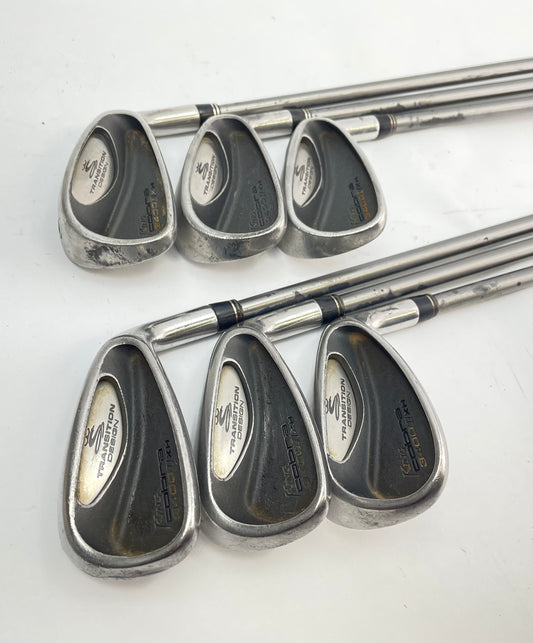 King Cobra Iron Set 3400I/XH 6-SW Regular Flex Graphite /Right /New Grips /27120