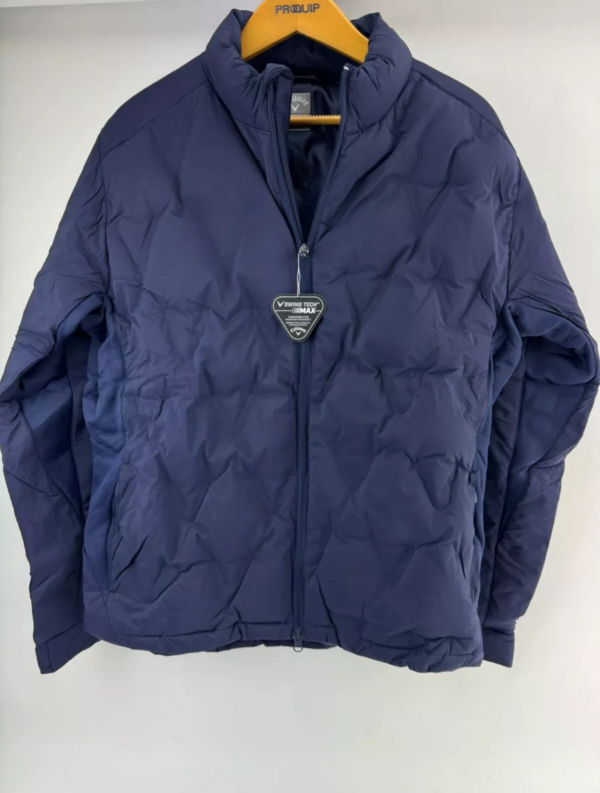 Callaway Thermal Puffer Jacket Welded Chev 2024 /Navy /Mens UK S /New /19863