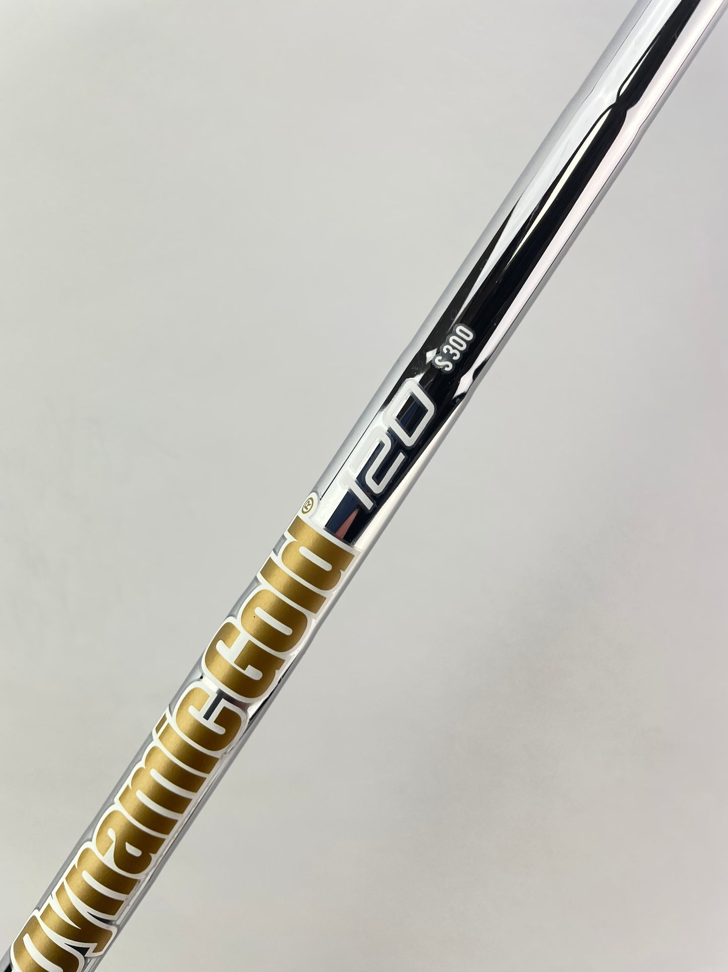 Dynamic Gold 120 Iron Shaft S300 Stiff Flex Steel 35.75” /0.355 Tapered /24521
