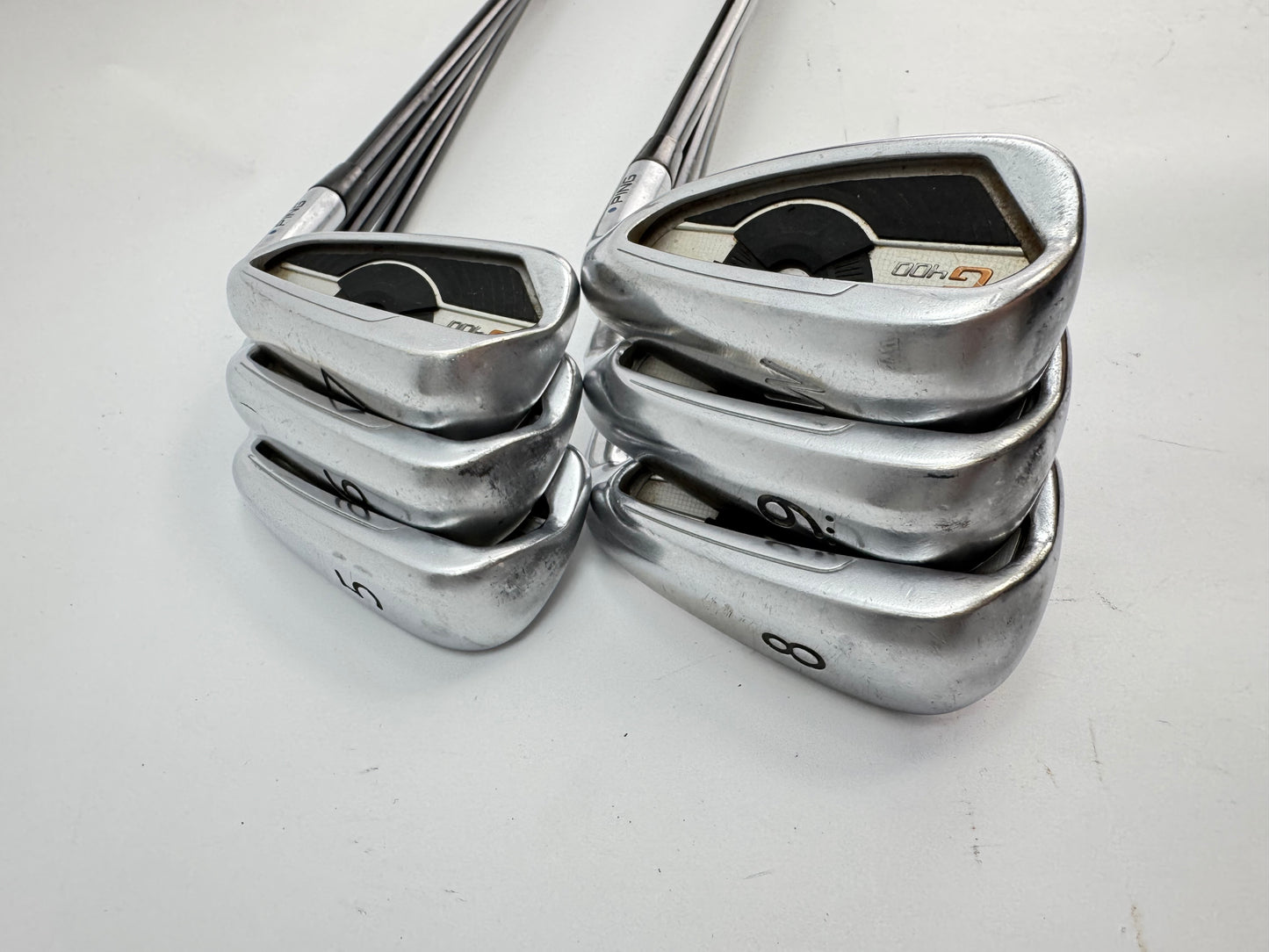 Ping G400 Irons 5-PW Blue Dot Alta CB Regular Graphite +1/2” /New Grips /26909