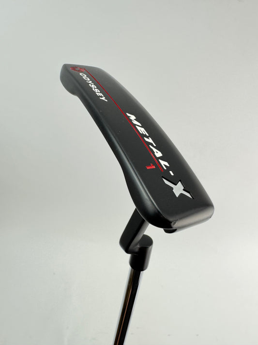 Odyssey Metal X 1 Putter Blade 34” Right Handed /Superstroke /Mint /26937