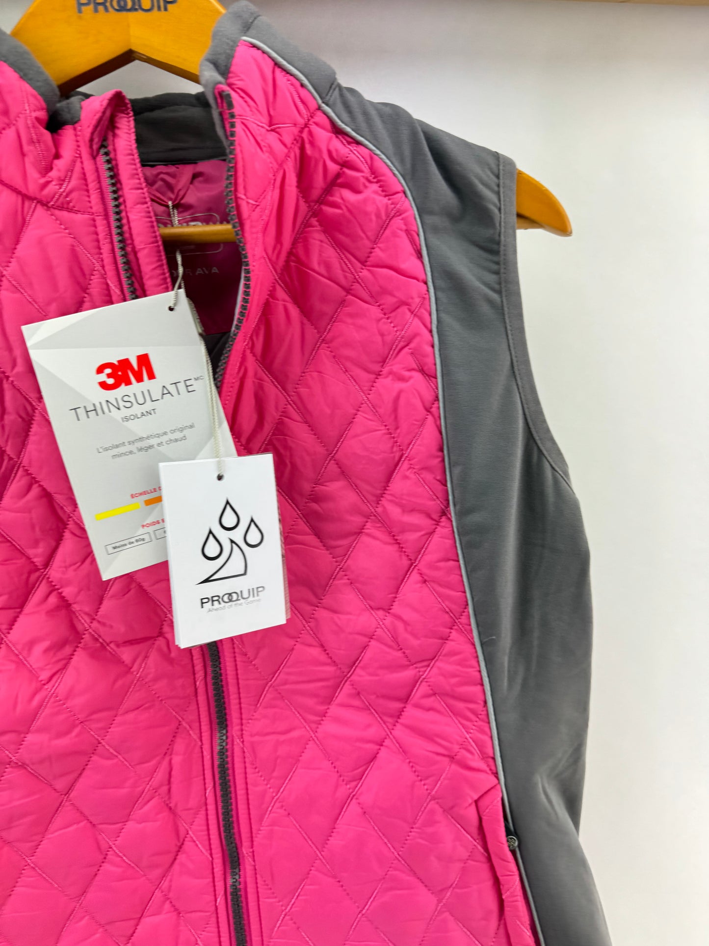 Proquip Womens Thermal Gilet Ava Full Zip /Size UK 8 (Small) New /20935