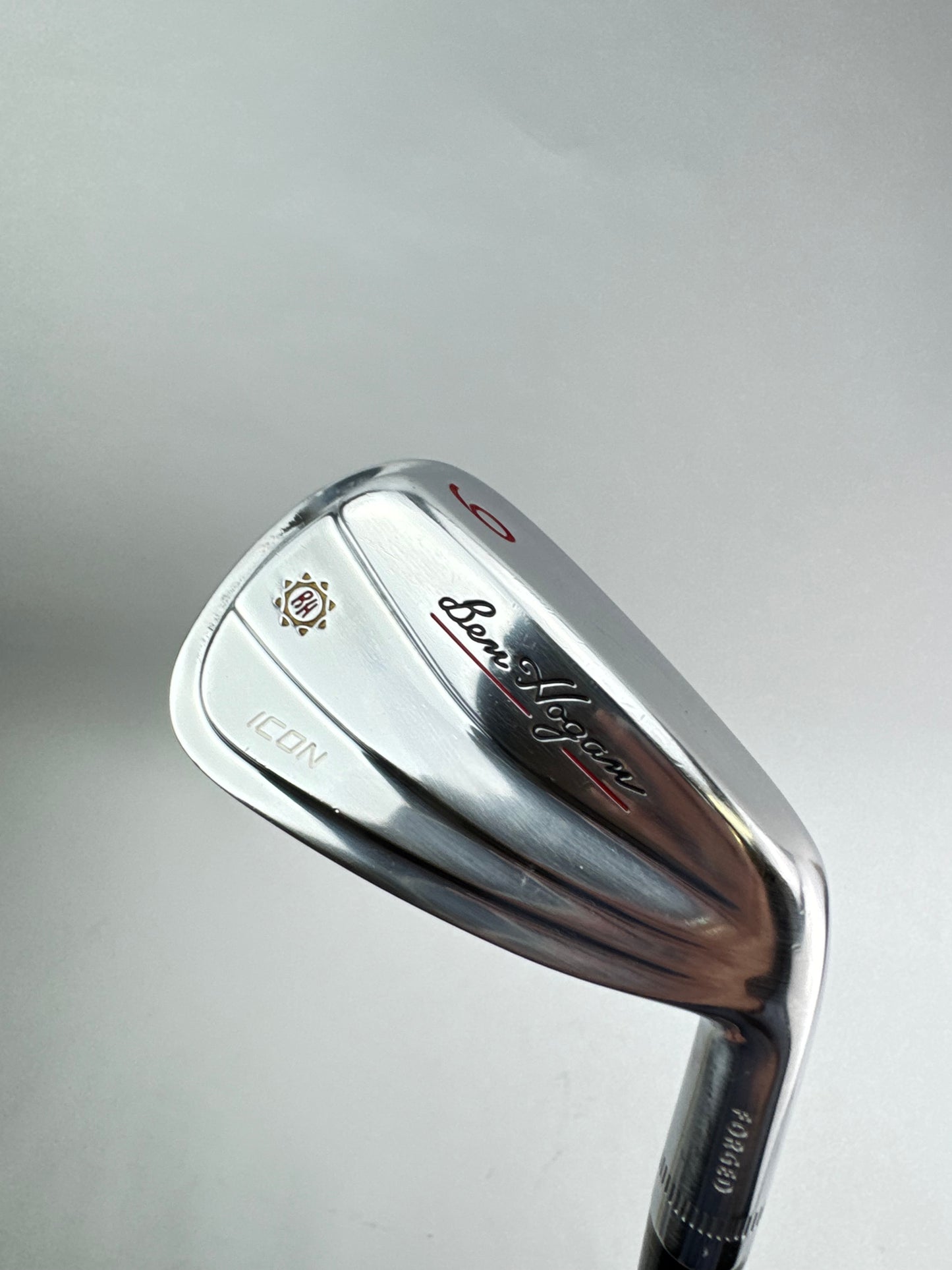 Ben Hogan Icon 9 Iron Forged KBS Tour 90 Stiff Flex Steel /Right Handed /23509
