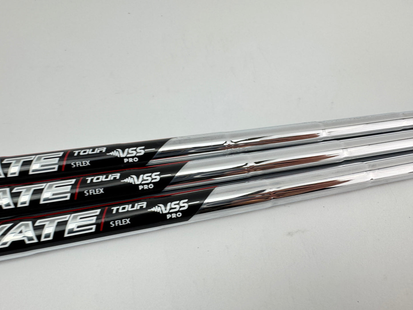 Elevate Tour 120 Wedge Shaft Set (3) Vss Pro Stiff Flex Steel 0.355 Taper /25543