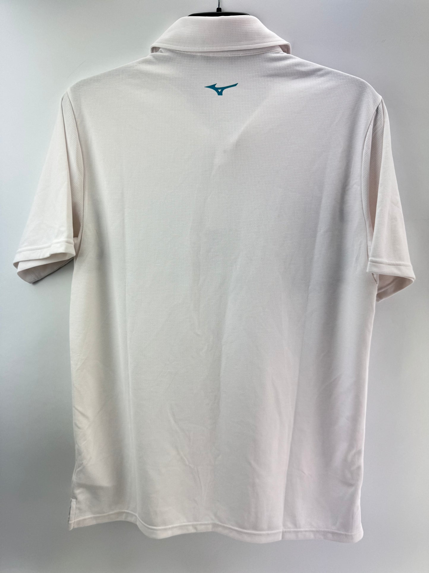 Mizuno Golf Mens Polo Shirt Checker /White /UK Large /New /24231