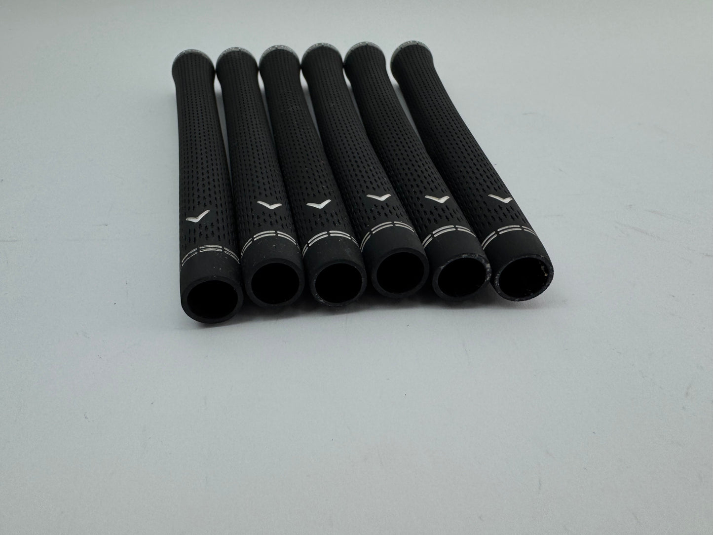 Golf Pride Midsize Tour Velvet 360 Soft Grips (6) Black /Grey /Pulled /25308