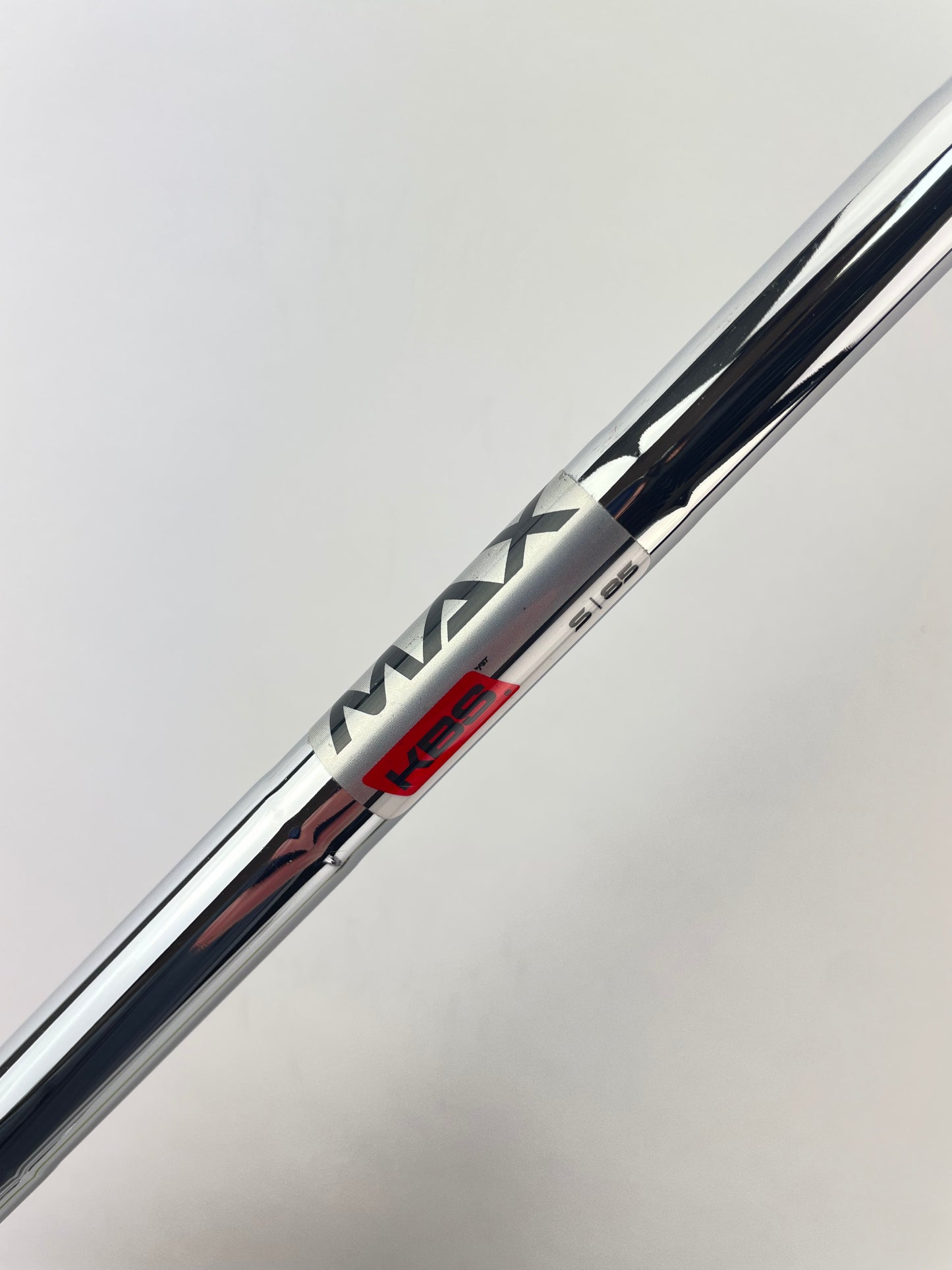 KBS Max 85 Iron Shaft Stiff Flex Steel 35.25” /0.370 Parallel Tip /23294