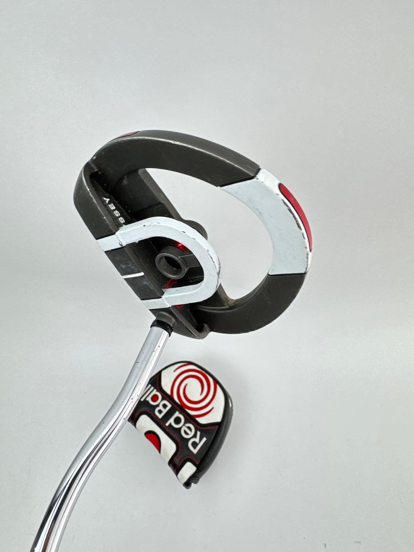 Odyssey Red Ball Putter Mallet 34” Face Balanced /Right Handed /Headcover /24621