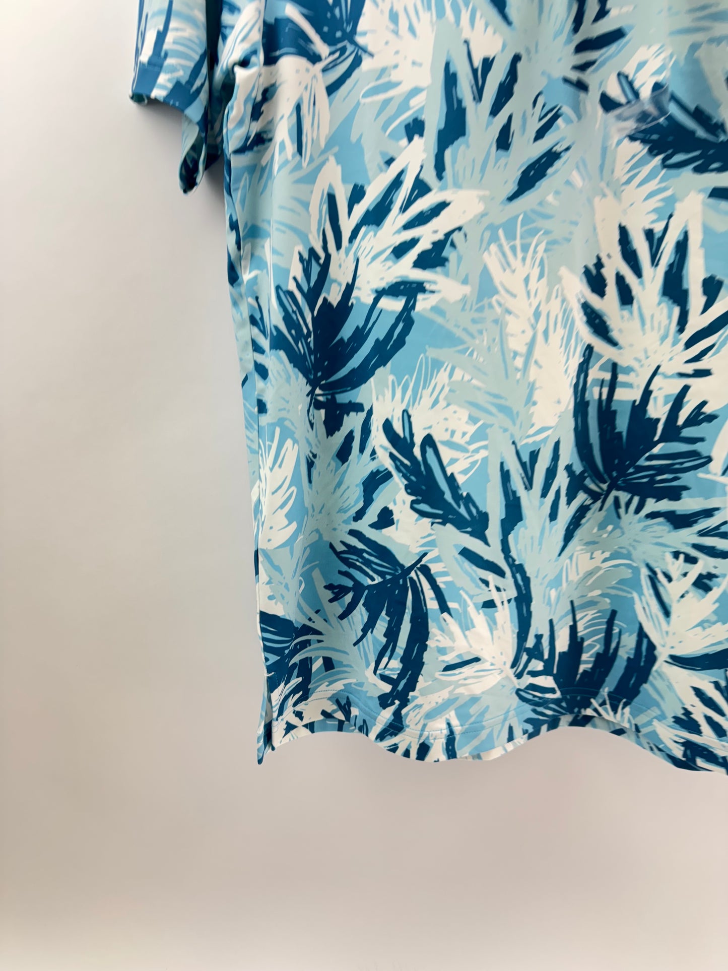 Mizuno Golf Polo Shirt Mens Cali Cool /Air Blue /UK Small /New /23720