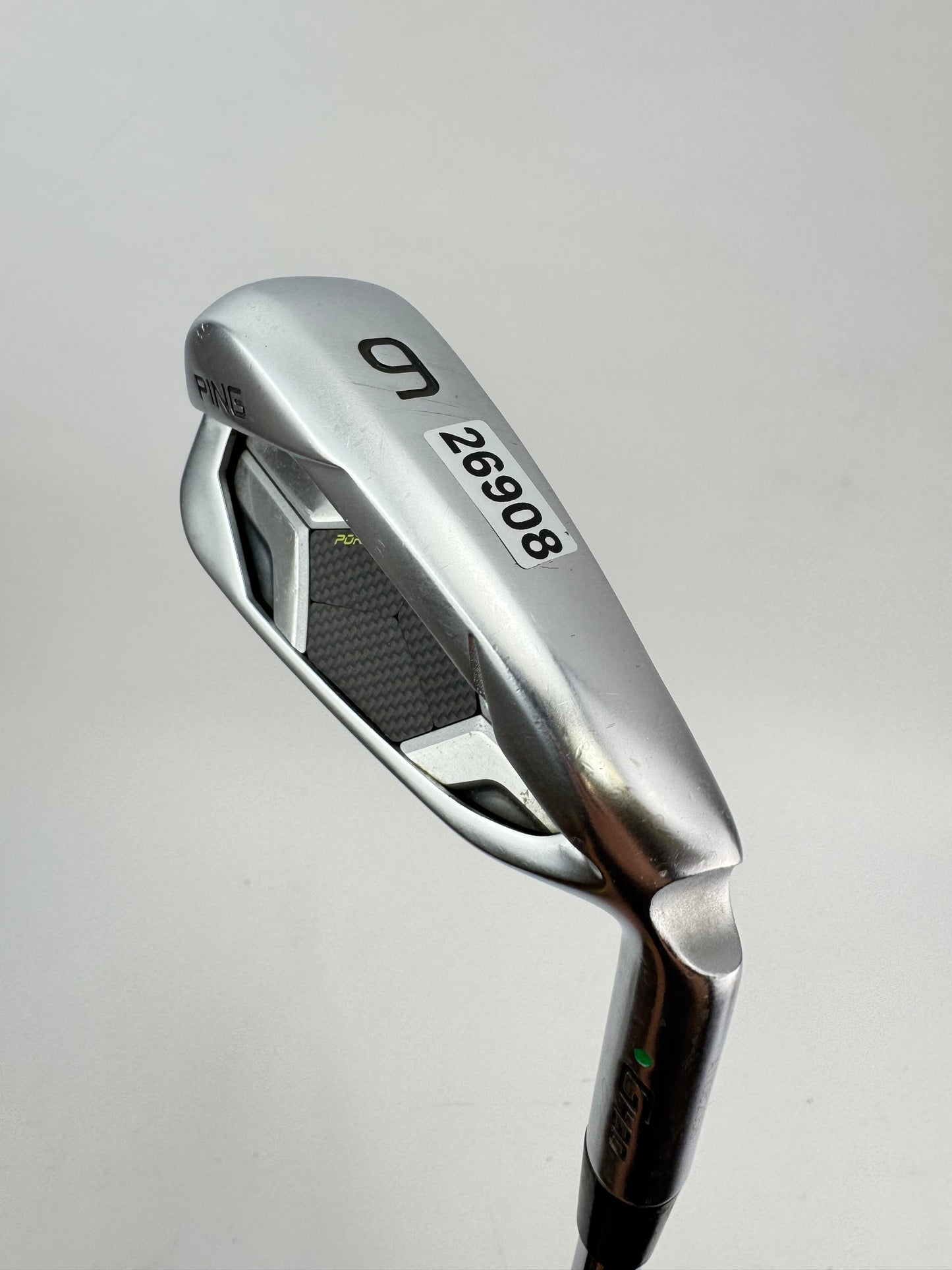 Ping G430 6 Iron Green Dot AWT 2.0 Regular Flex Steel +1” /Right/New Grip /26908