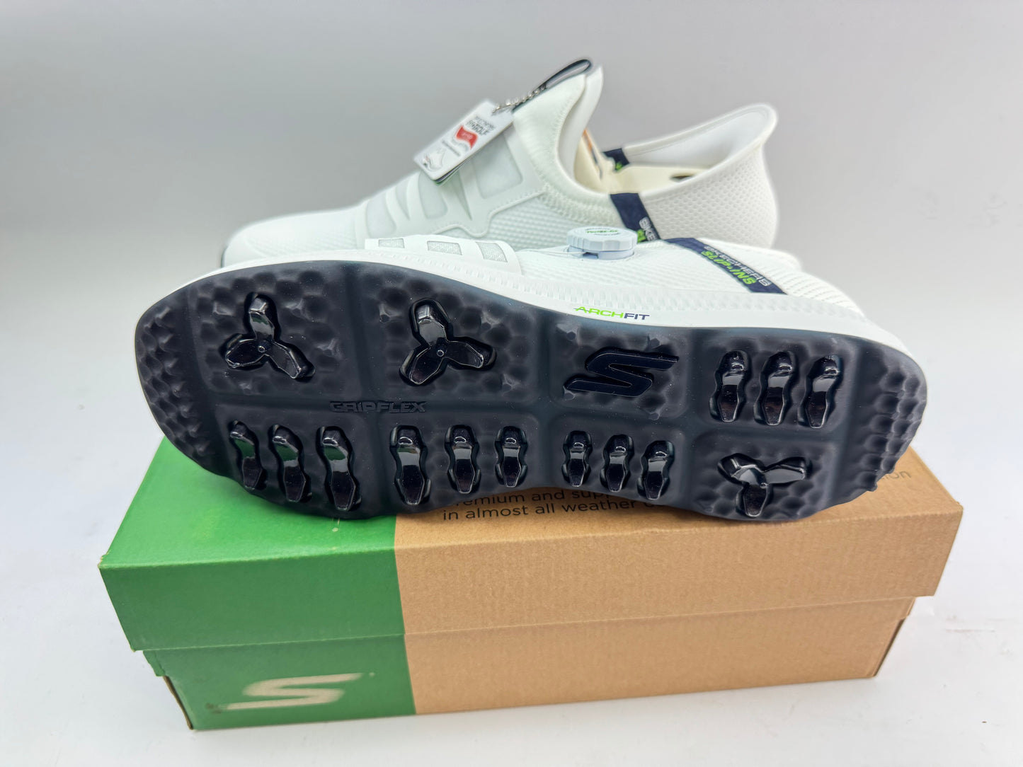 Skechers Go Golf Elite 5 Slip In Golf Shoes Waterproof Twist Fit /UK 11 /24144