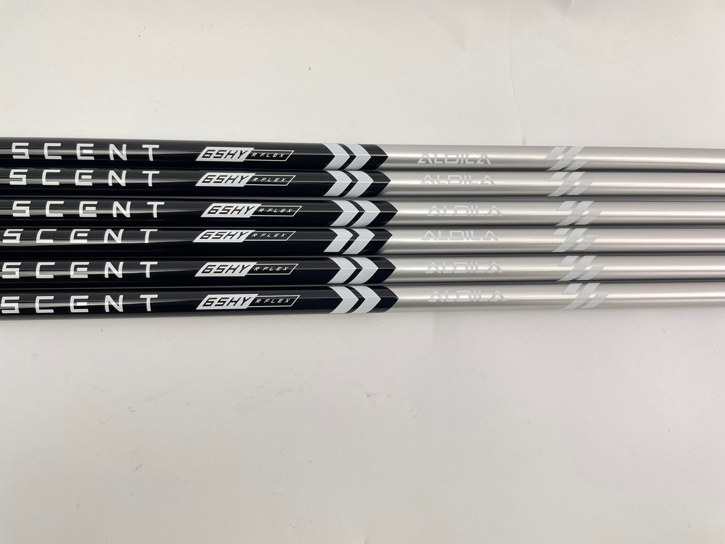 Aldila Ascent Iron Shaft Set (6) 65HY Regular Flex Graphite 42 /0.370 /Brand New