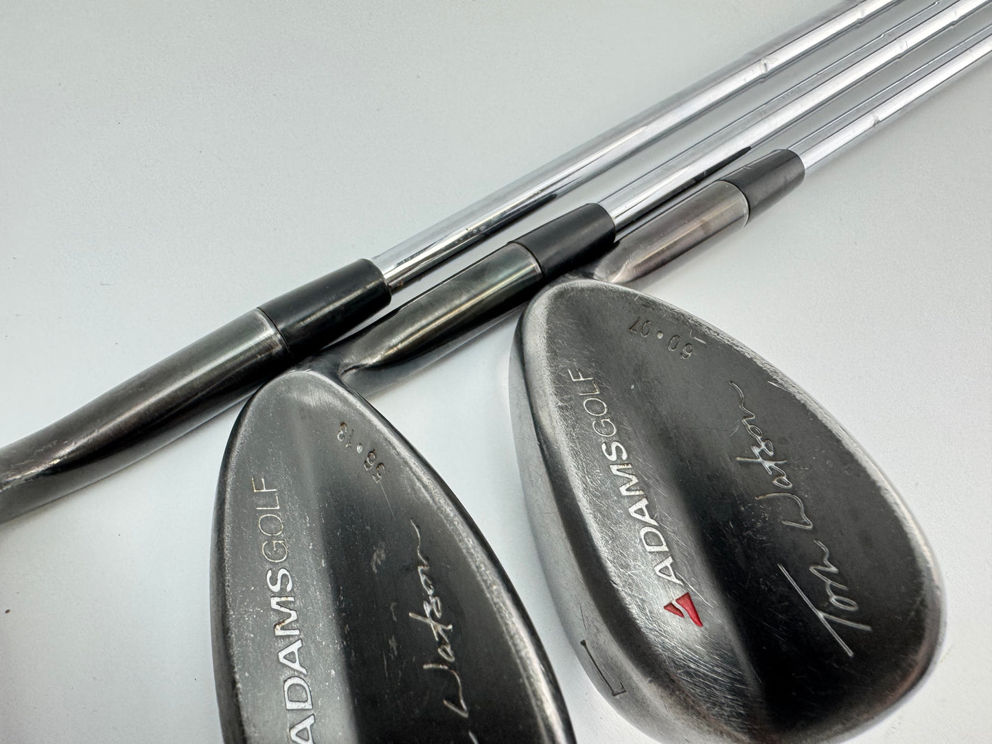 Adams Golf Tom Watson Wedge Set 52*,56*+60* Wedge Flex Steel /New Grips /26779