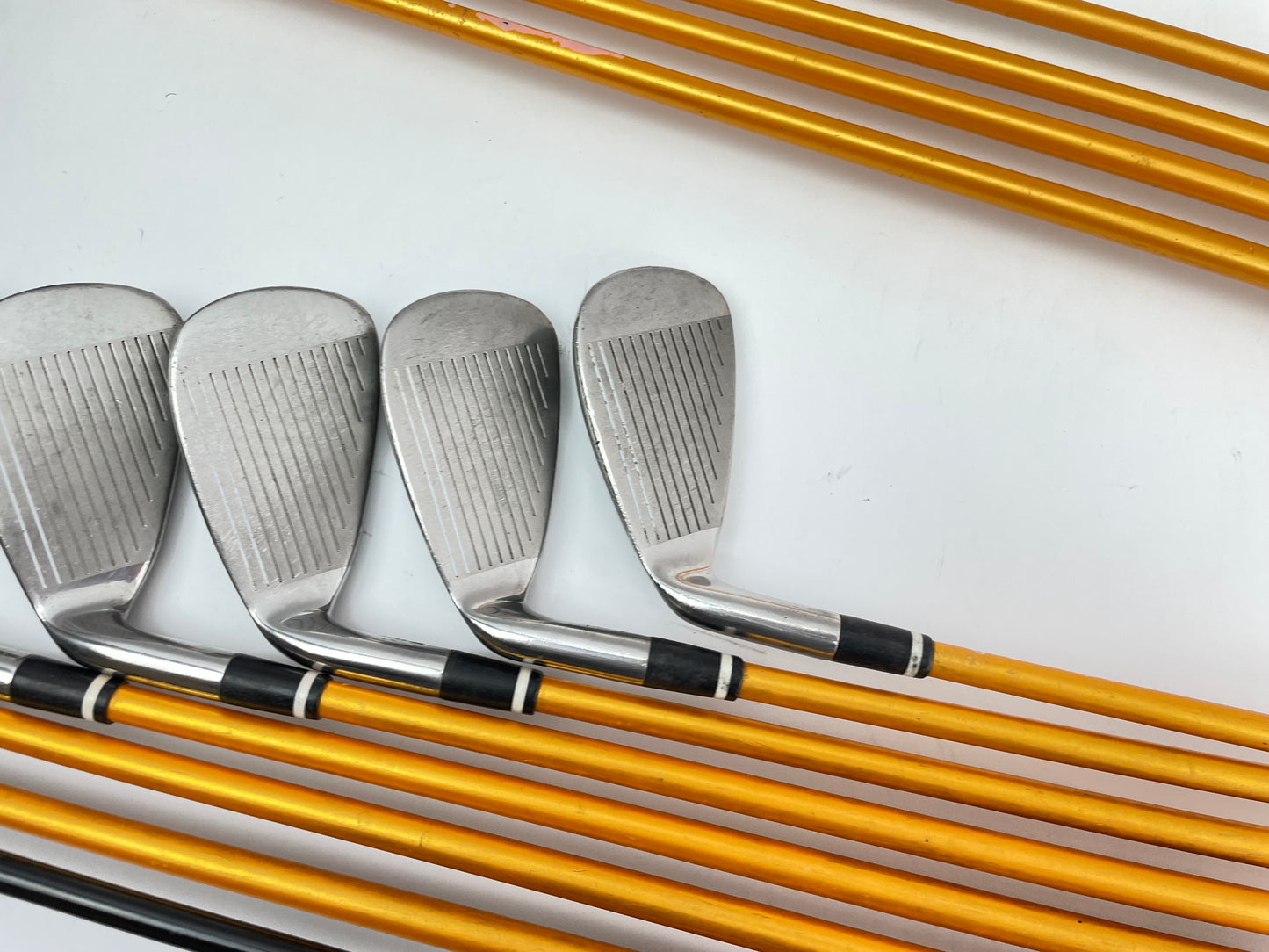 MD Golf Package Set 12 Clubs Regular Flex Graphite /Right /New Grips /Stand Bag