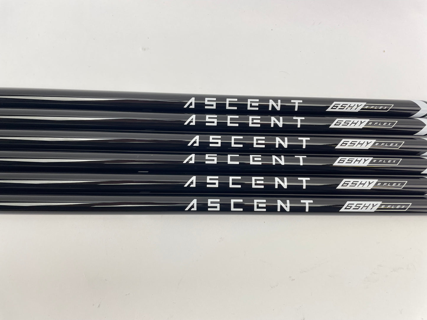 Aldila Ascent Iron Shaft Set (6) 65HY Regular Flex Graphite 42 /0.370 /Brand New