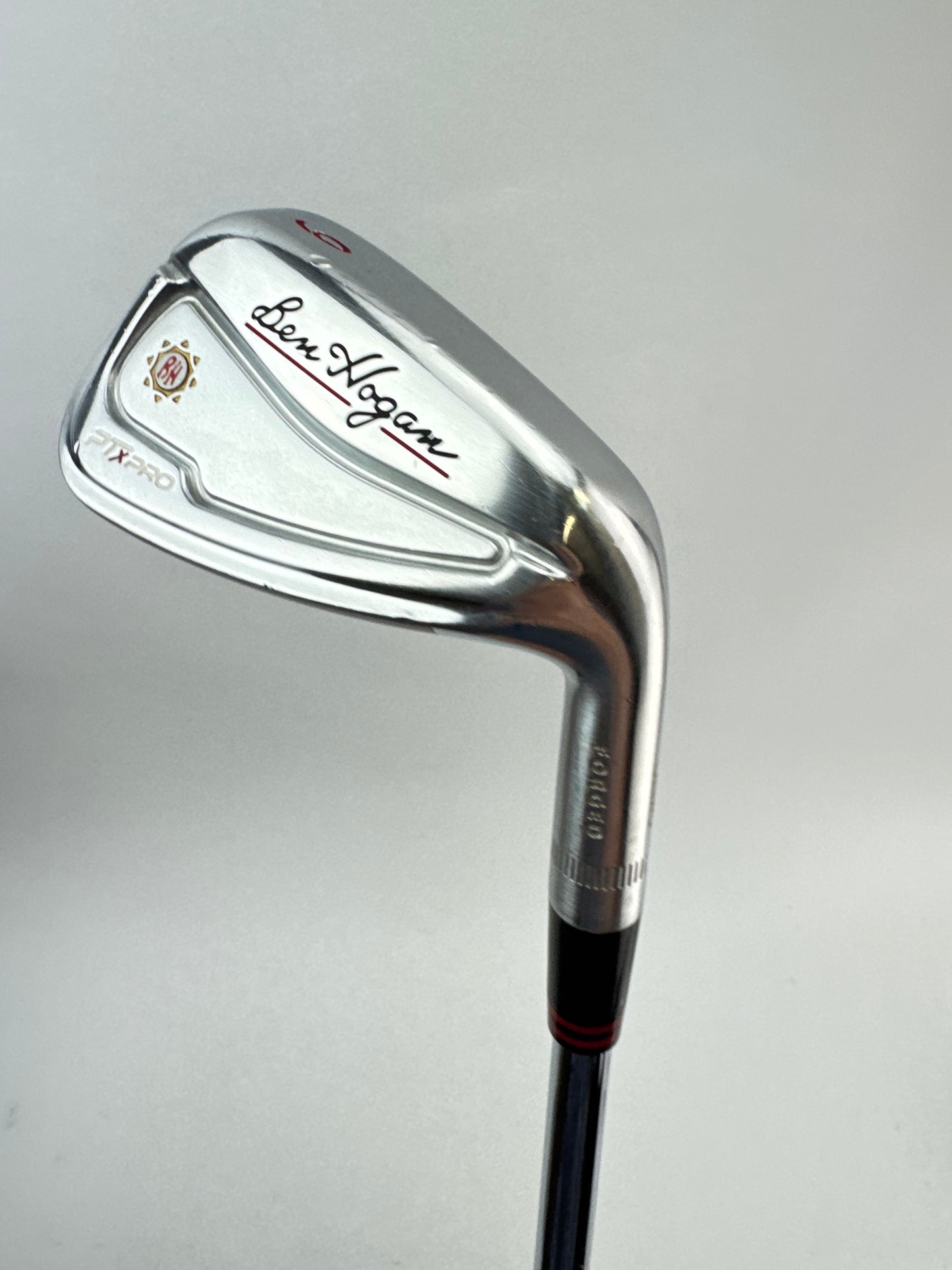 Ben Hogan PTx Pro 9 Iron Forged KBS Tour-V 120 X Flex Steel /Right Handed /23656