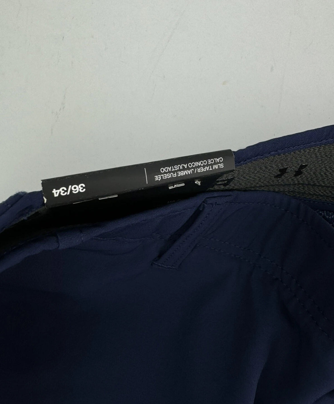 Under Armour Golf Tapered Trousers CGI W36 L34 /Navy /New /19876