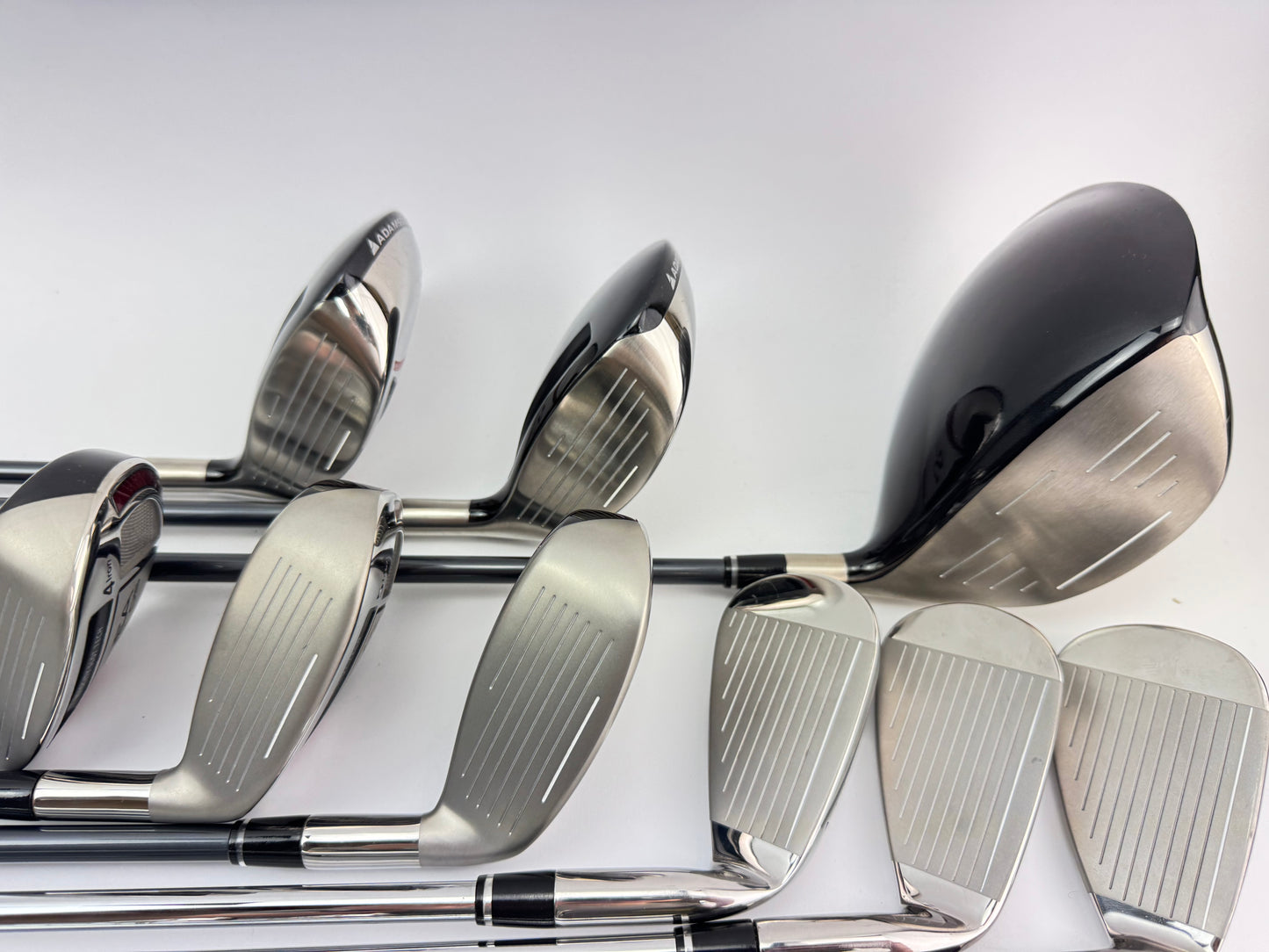 Adams Golf Package Set Left Handed Idea A12 OS Regular Flex /Cart Bag /New/24372