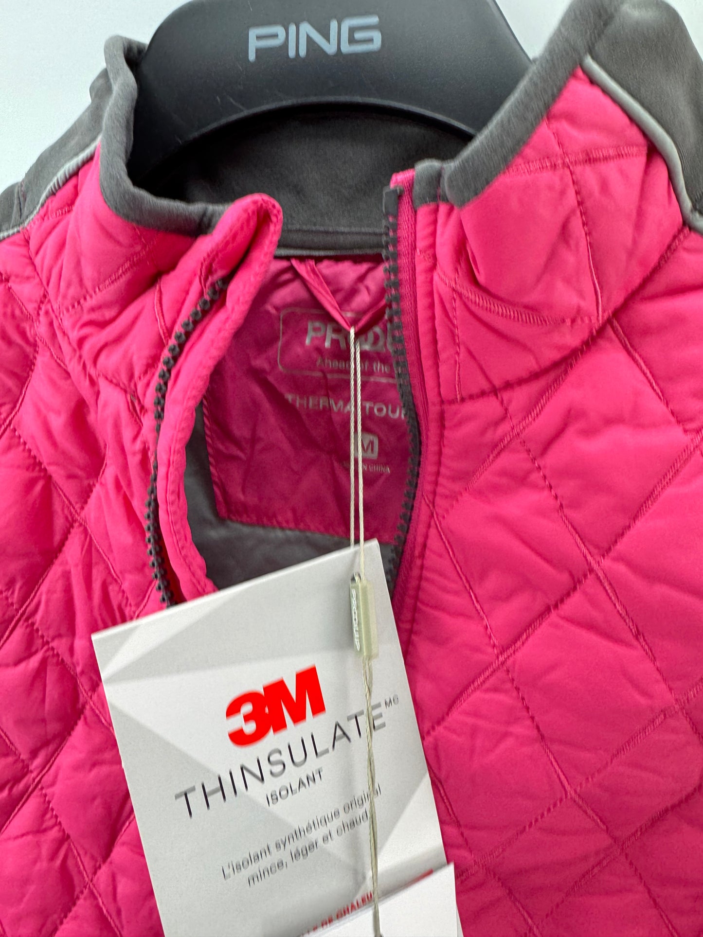 Proquip Golf Womens Gilet Therma Ava /Full Zip /Size UK M (10) New /22368