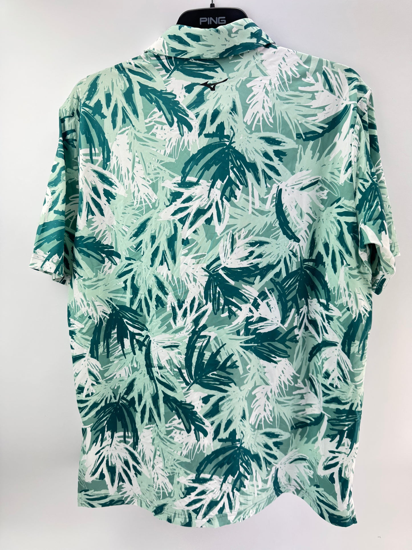 Mizuno Golf Polo Shirt Mens Cali Cool /Green /UK XL /New /25263